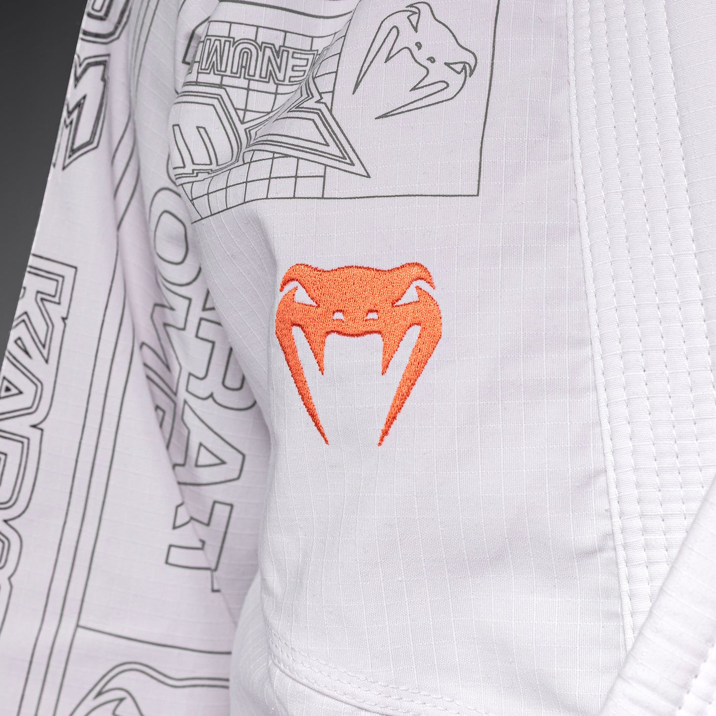 Karate Combat by Venum BJJ Gi - White/Grey
