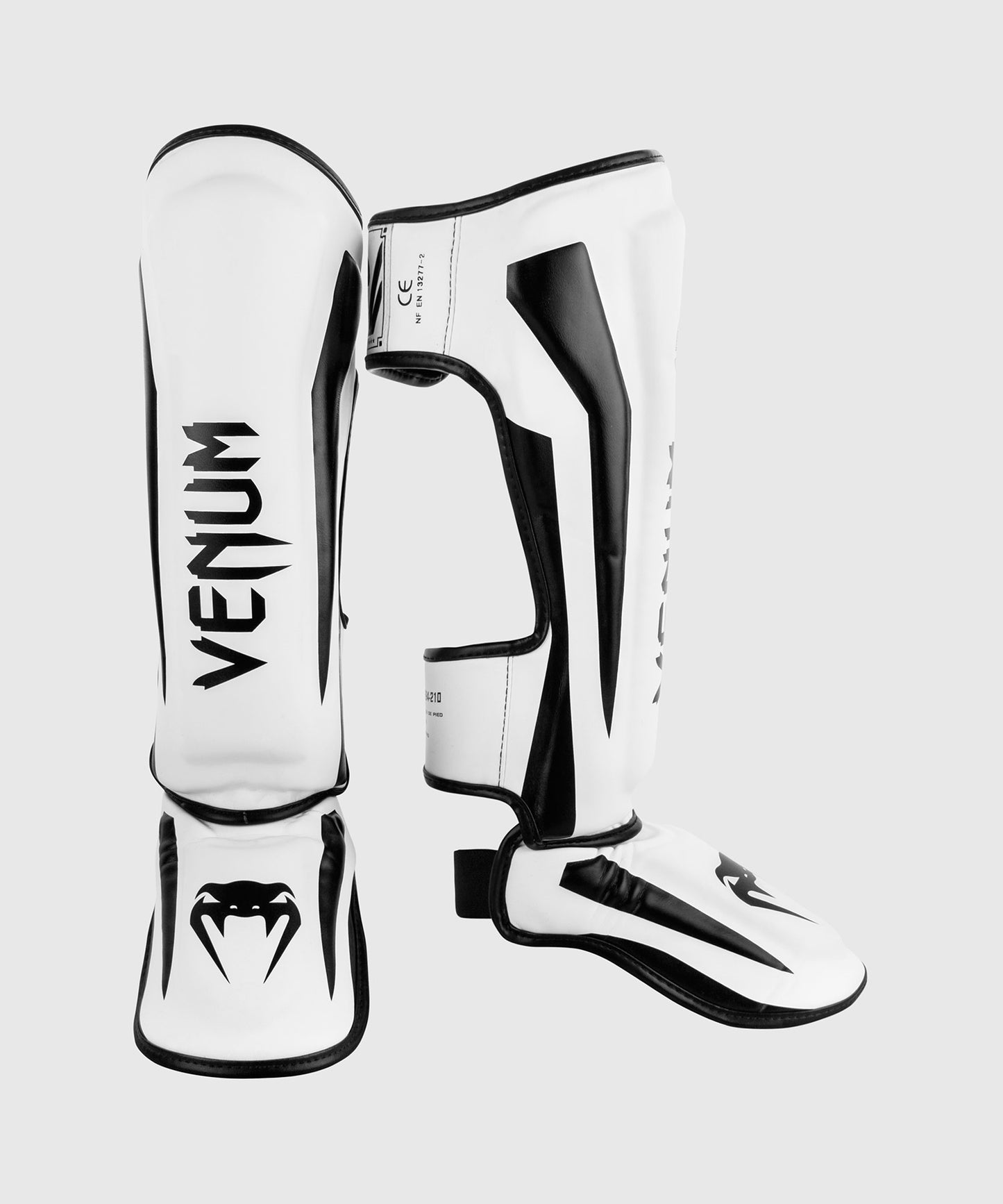 Venum Elite Standup Shinguards - White/Black