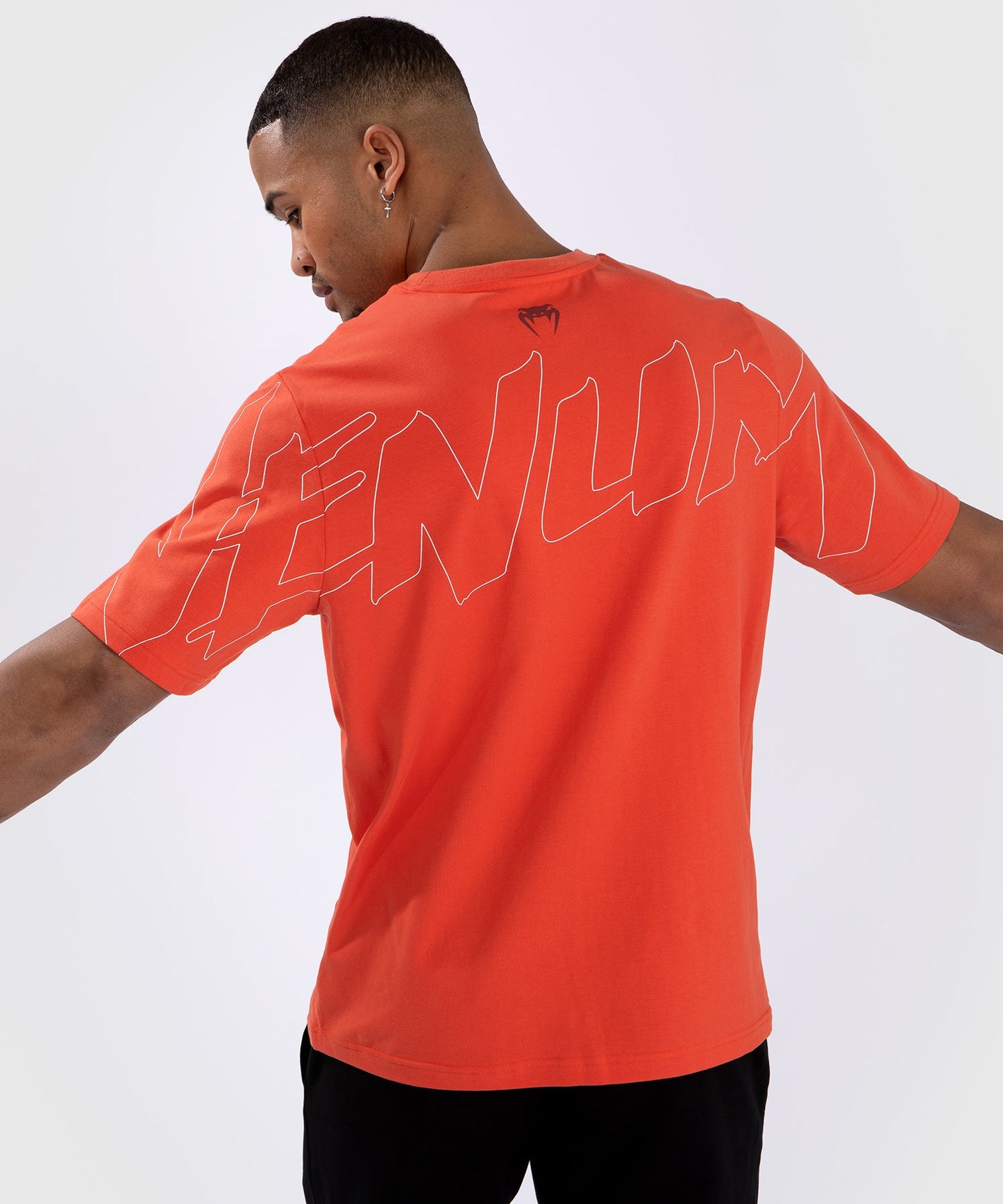Venum Snake Print T-Shirt - Fluo Orange