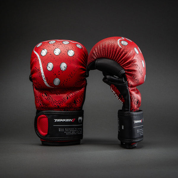 Venum x TEKKEN 8 Sparring Gloves - Kazuya - Red/Black - Venum Asia