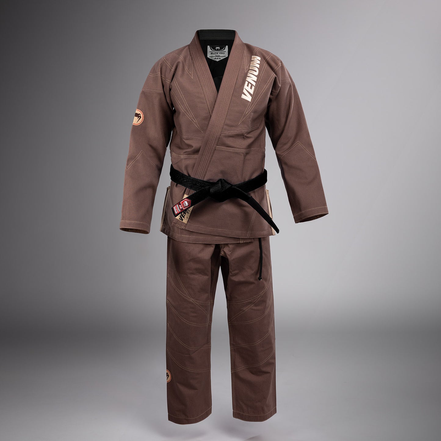 Venum Elite 5.0 Brazilian Jiu Jitsu Gi (450 gsm) - Chocolate Brown