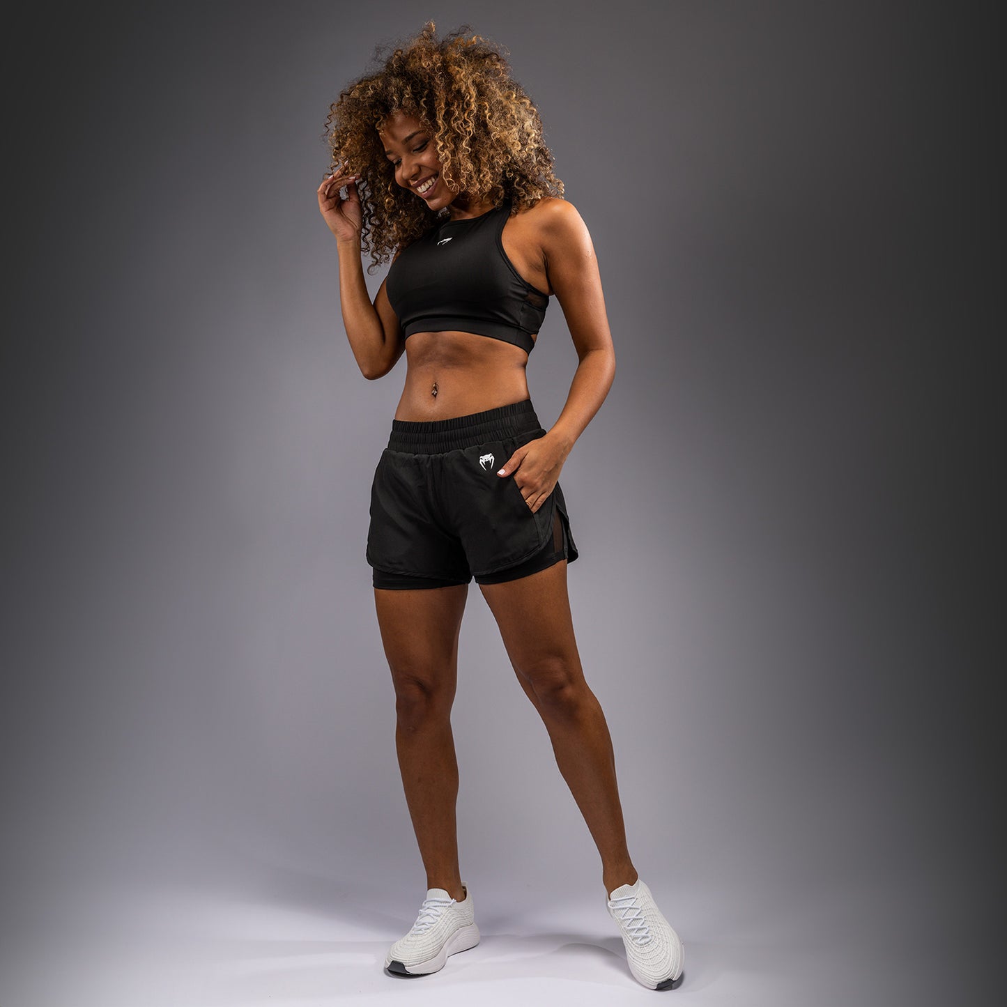 Venum Halo Women's Training Shorts - Black