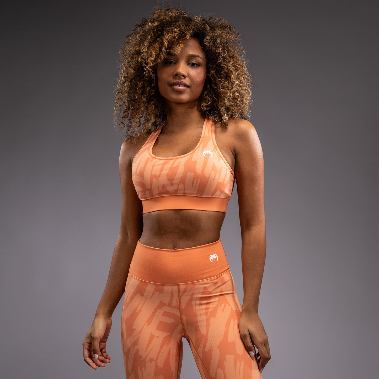 Venum Graffiti Women’s Sports Bra - Velvet Apricot