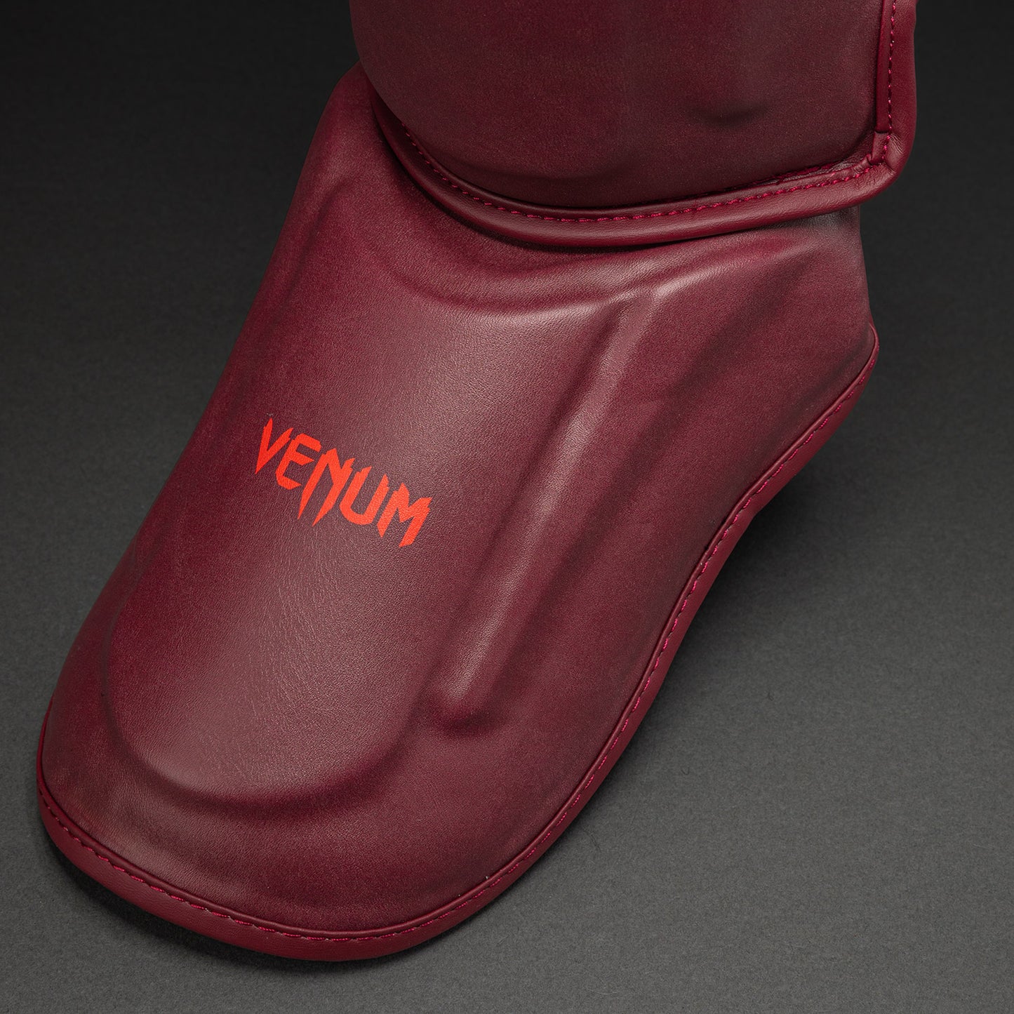 Venum Spectre Shin Guards - Black/Red