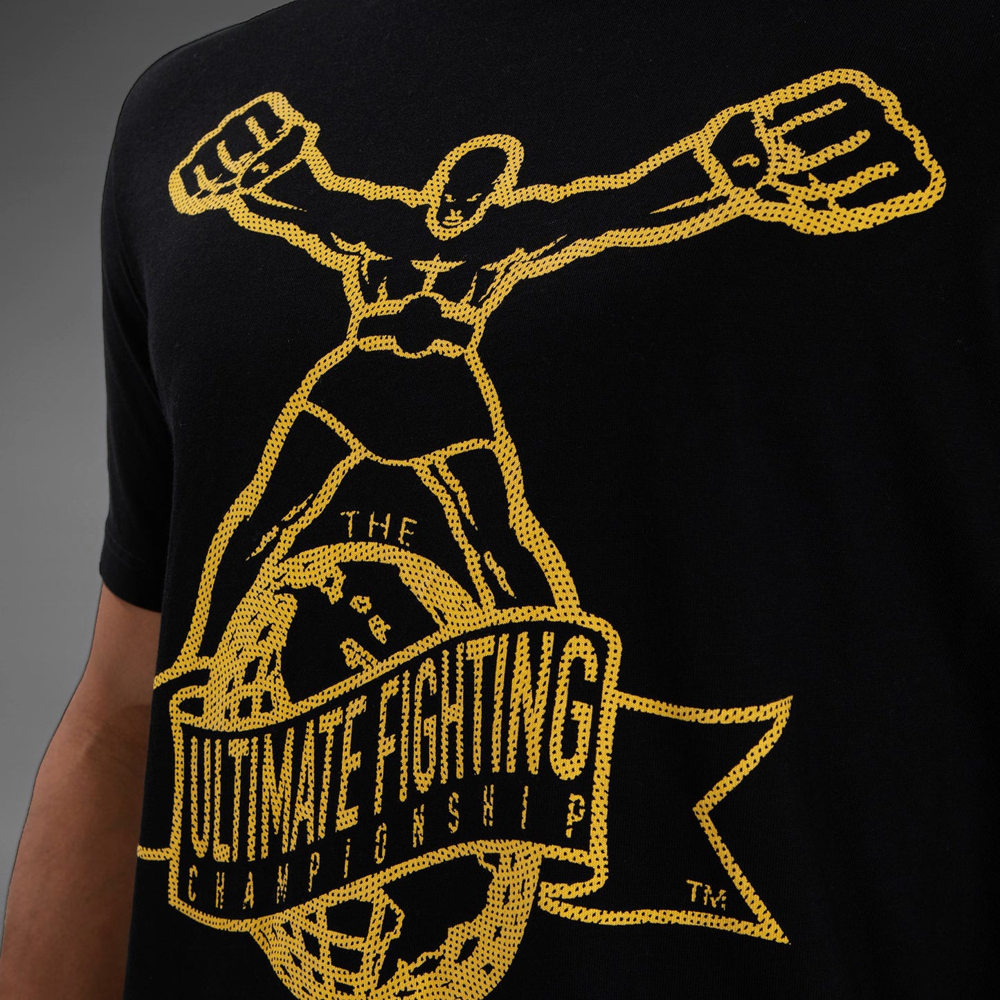 UFC by Venum Ulti-Man T-Shirt - Black/Yellow
