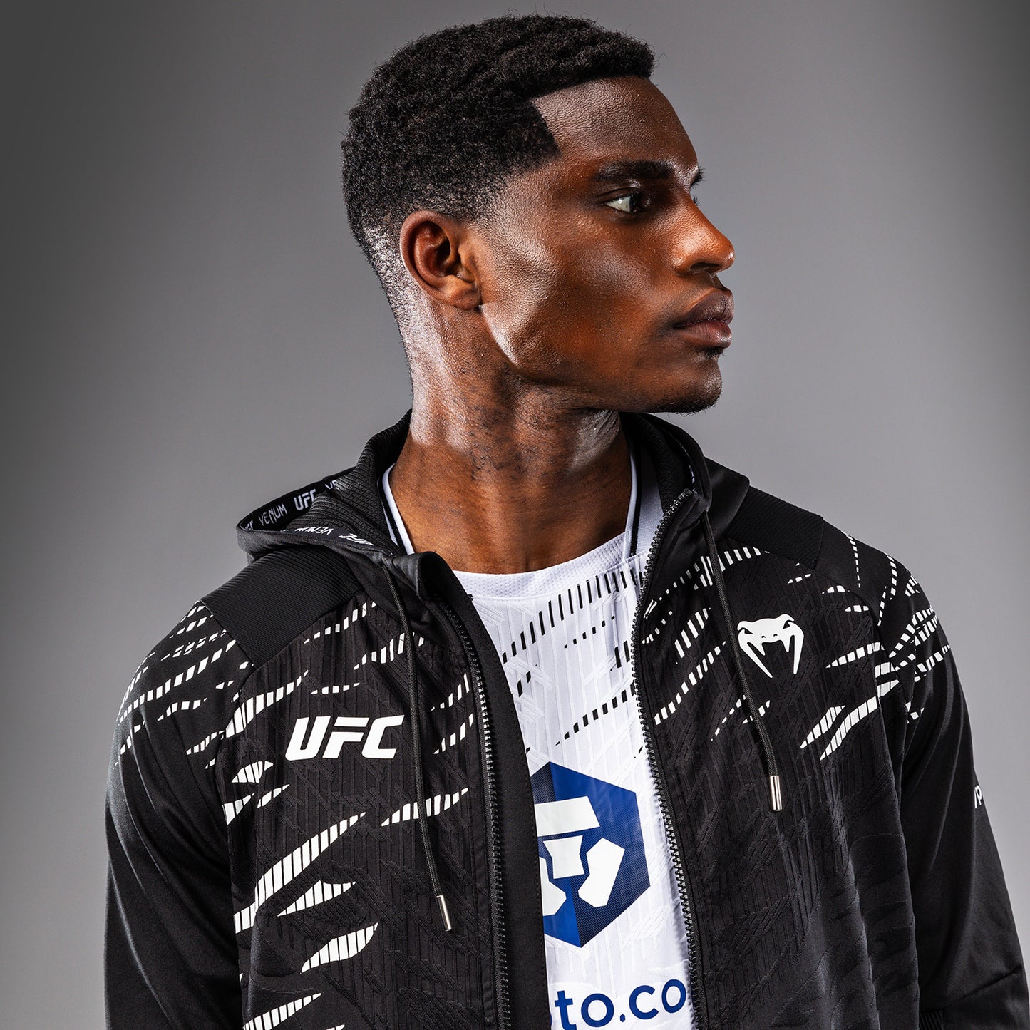 UFC Fusion by Venum Authentic Fight Night Men’s Walkout Hoodie - Black