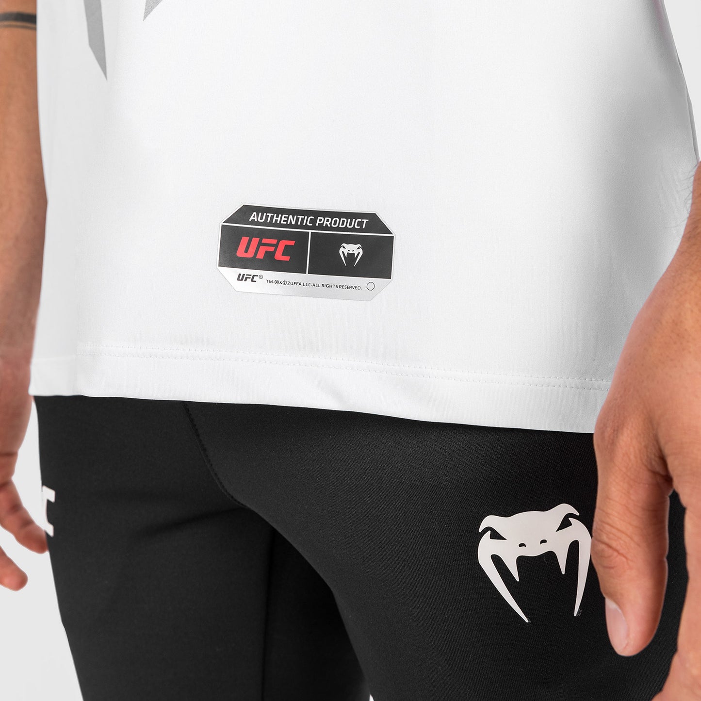 UFC Venum Authentic Fight Night 2.0 Kit by Venum Men's Walkout Jersey - White