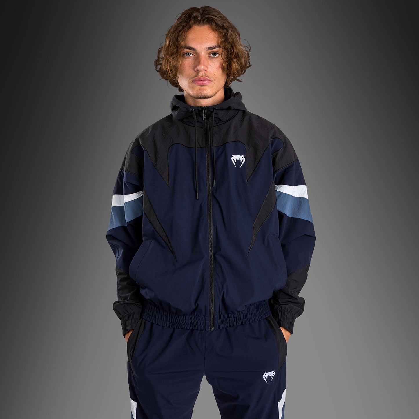 Venum Attack 90 Tracksuit Jacket - Navy