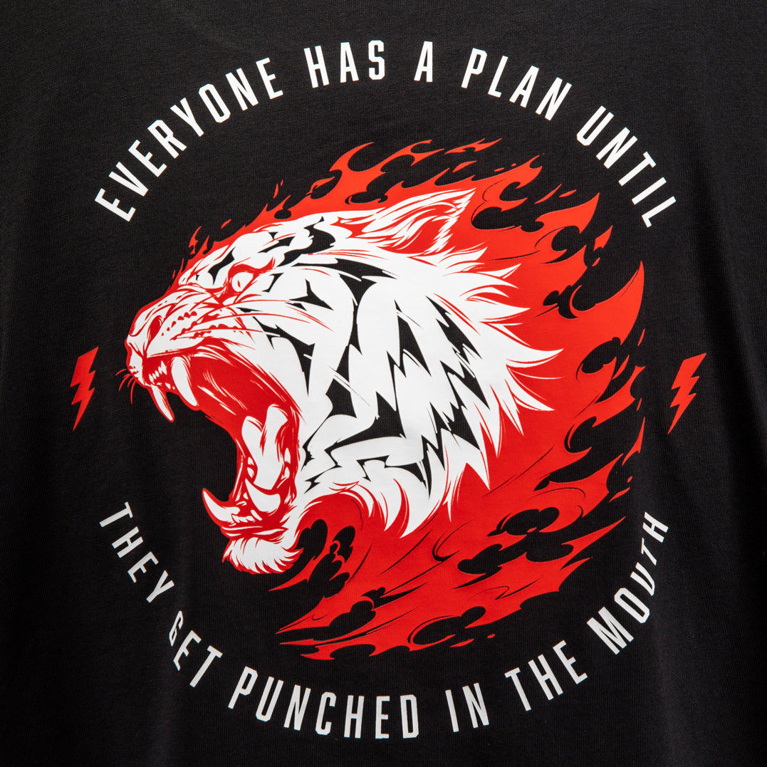 Venum x Mike Tyson Tiger T-Shirt - Deep Black