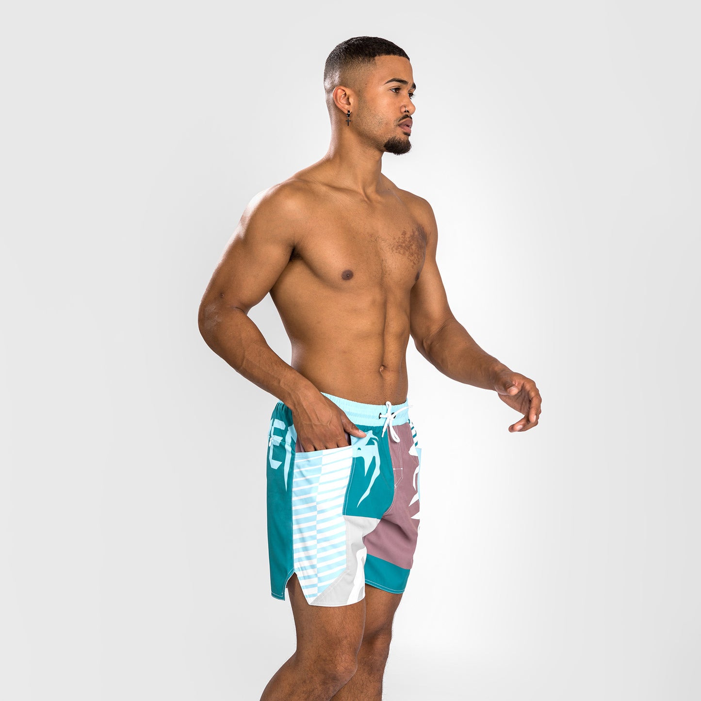 Venum Summer 88 Boardshort - Clearwater/Mozaic Blue