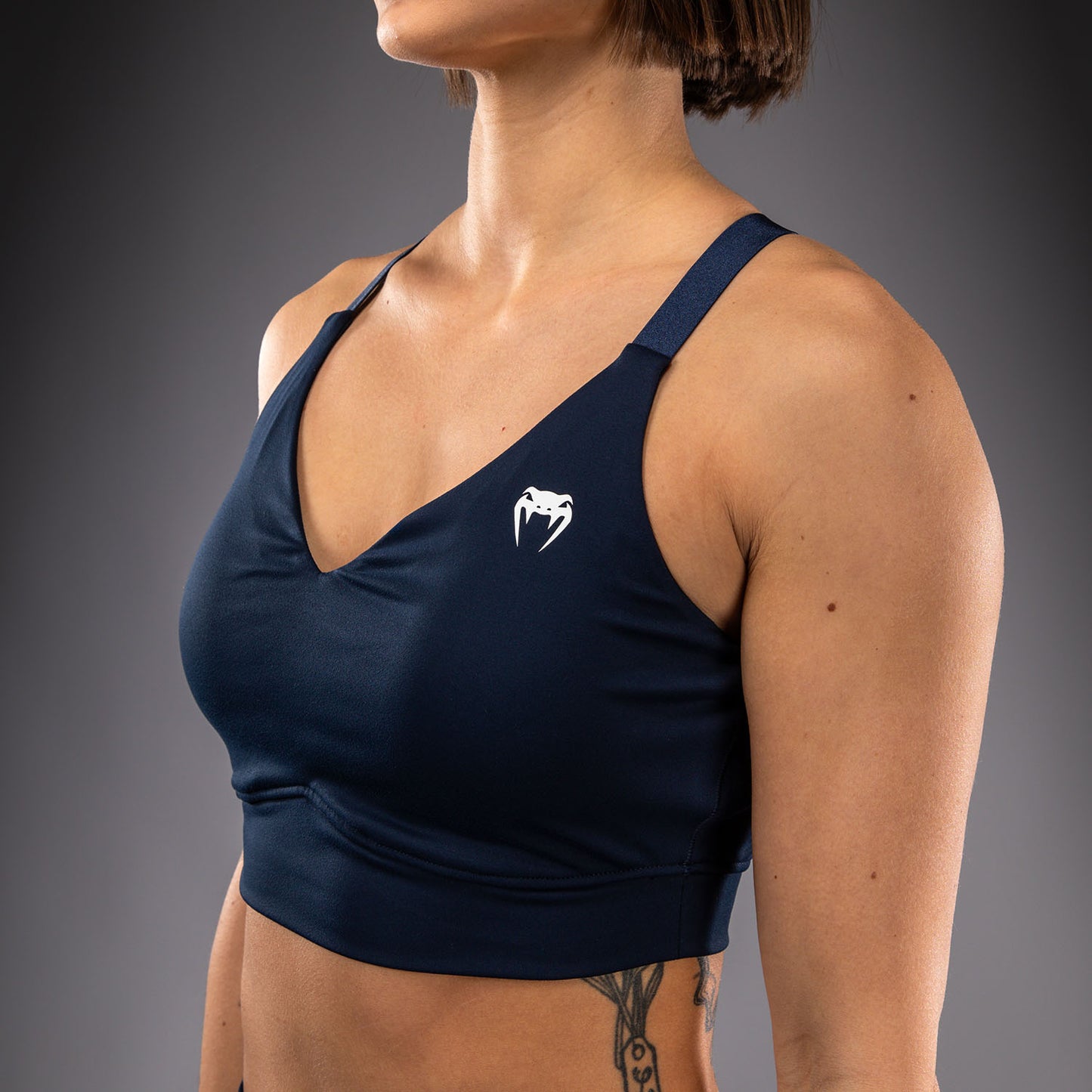 Venum Sculpt Shape Women's Sports Bra - Navy Blue