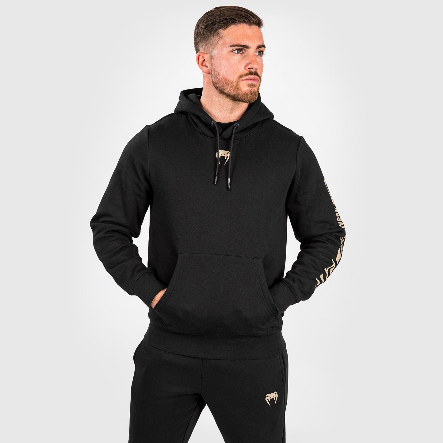 UFC Adrenaline by Venum Fight Week Men’s Pullover Hoodie - Black