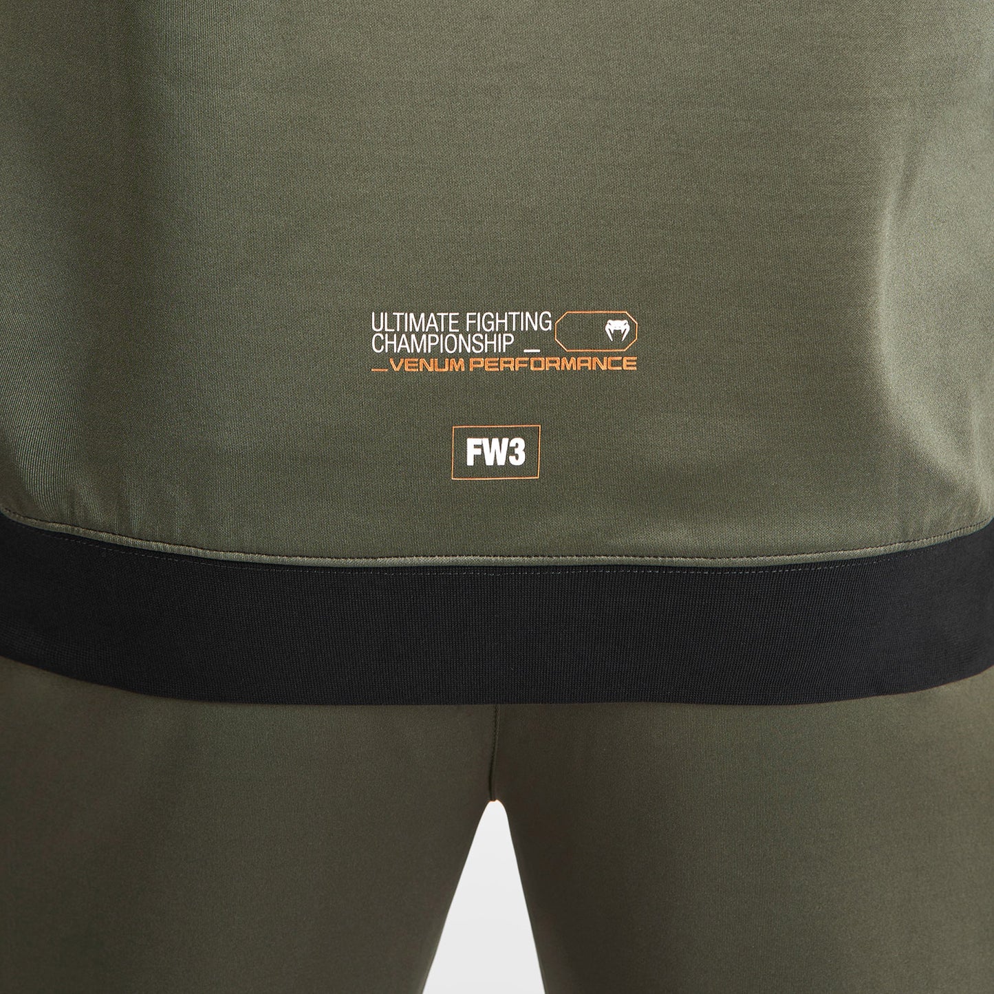 UFC Adrenaline by Venum Fight Week Men’s Zip Hoodie - Khaki/Bronze