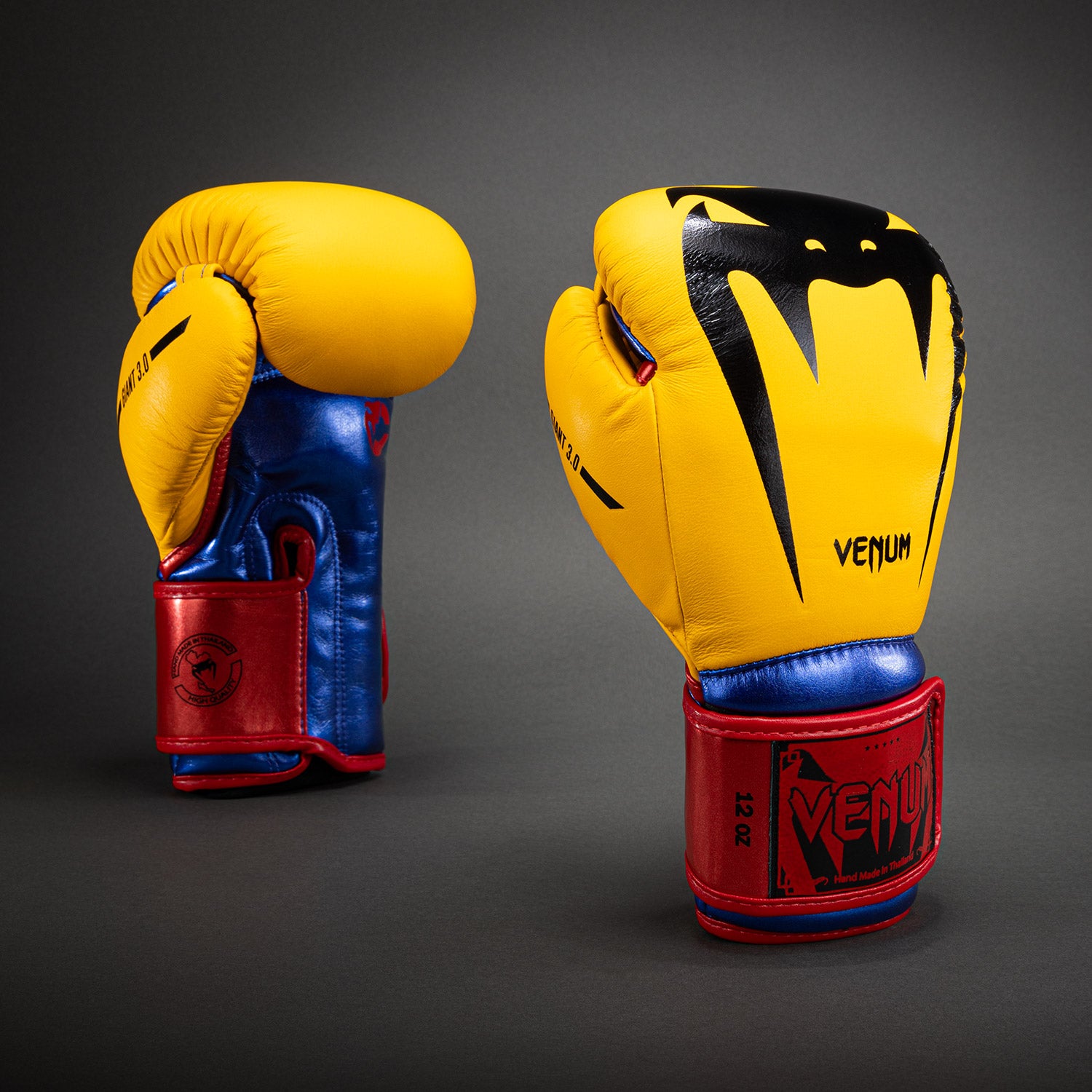Venum Giant 3.0 Boxing Gloves - Yellow/Blue/Red - Venum Asia
