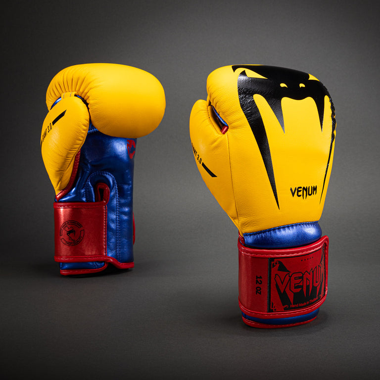 Venum Giant 3.0 Boxing Gloves - Yellow/Blue/Red - Venum Asia