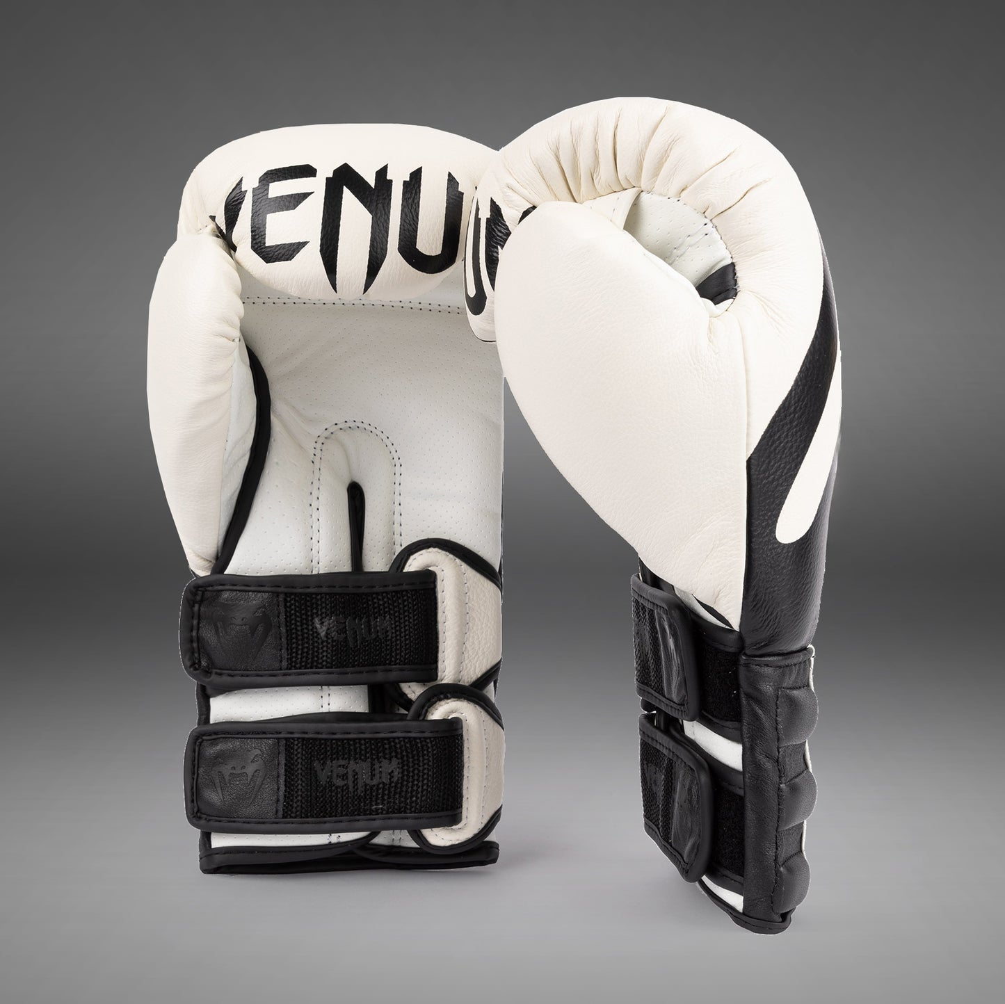 Venum Reverso Boxing Gloves - Snow White / Black