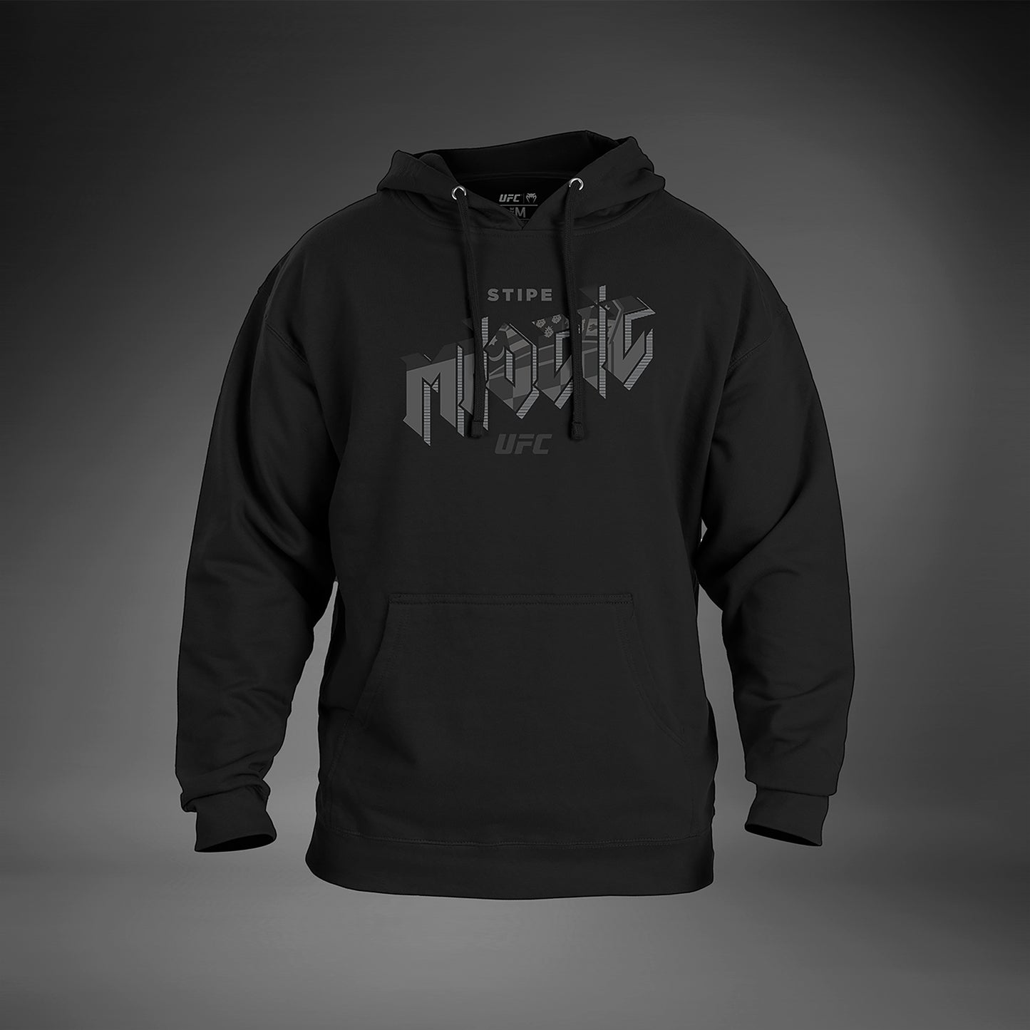 Men's UFC Unrivaled by Venum Black Stipe Miocic Hoodie