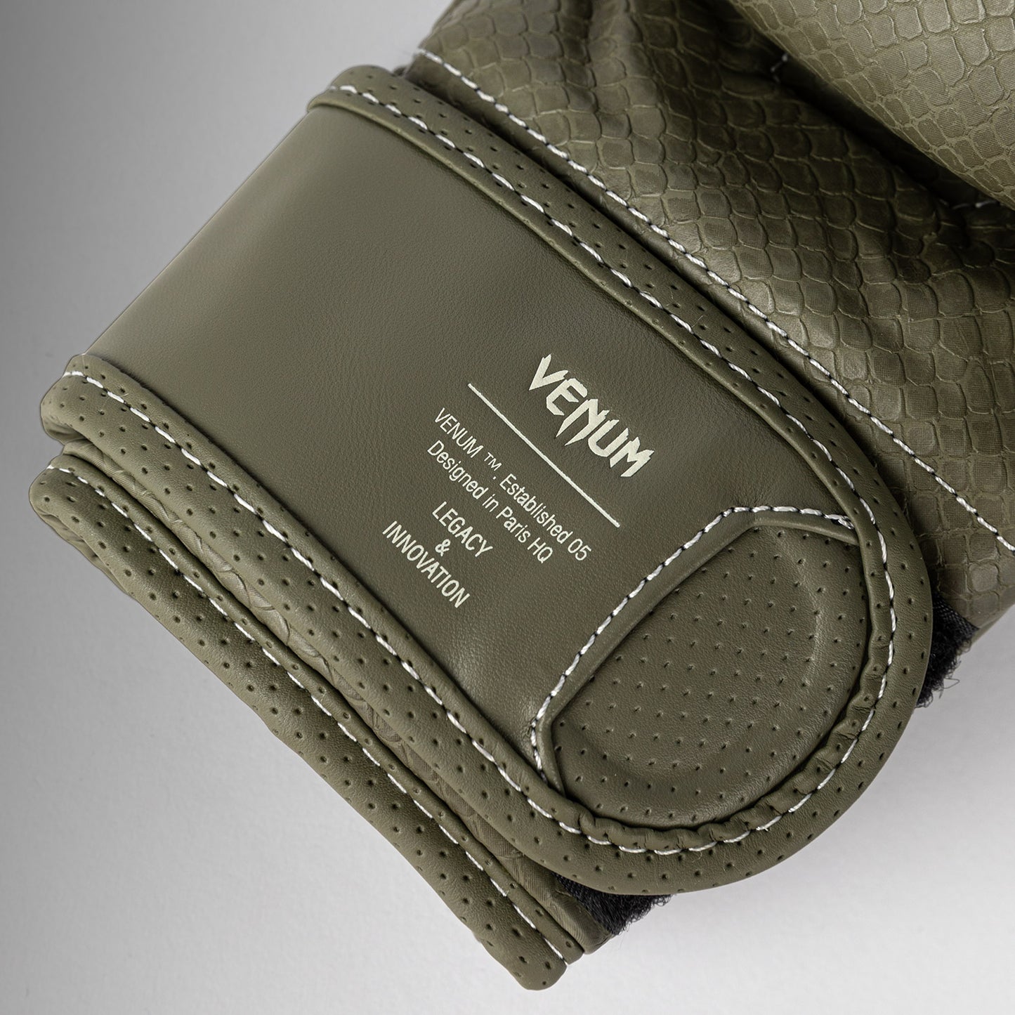 Venum Impact Evo Scales MMA Sparring Gloves - Army Green