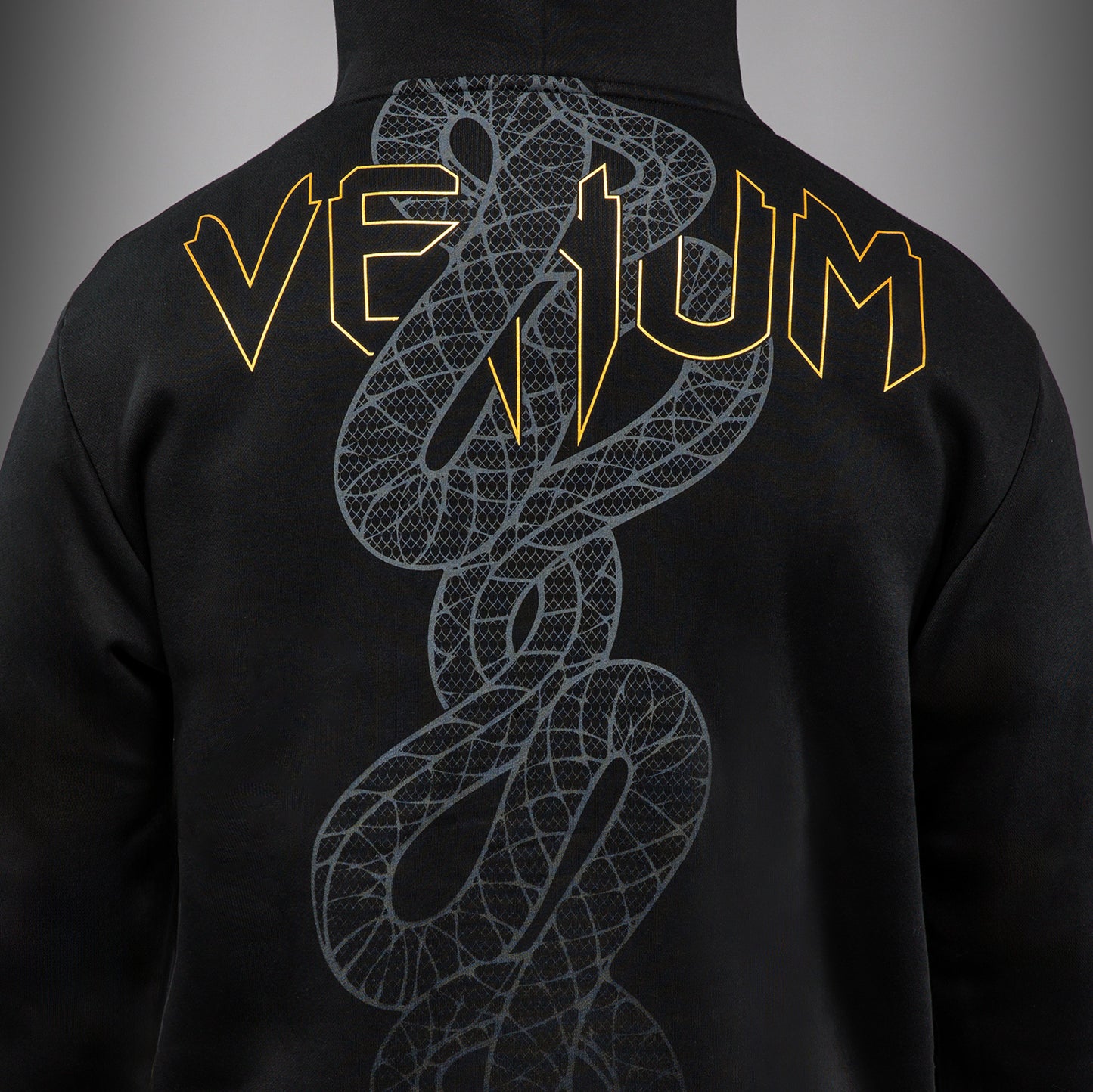Venum Serpenti Hoodie - Black/Silver/Gold