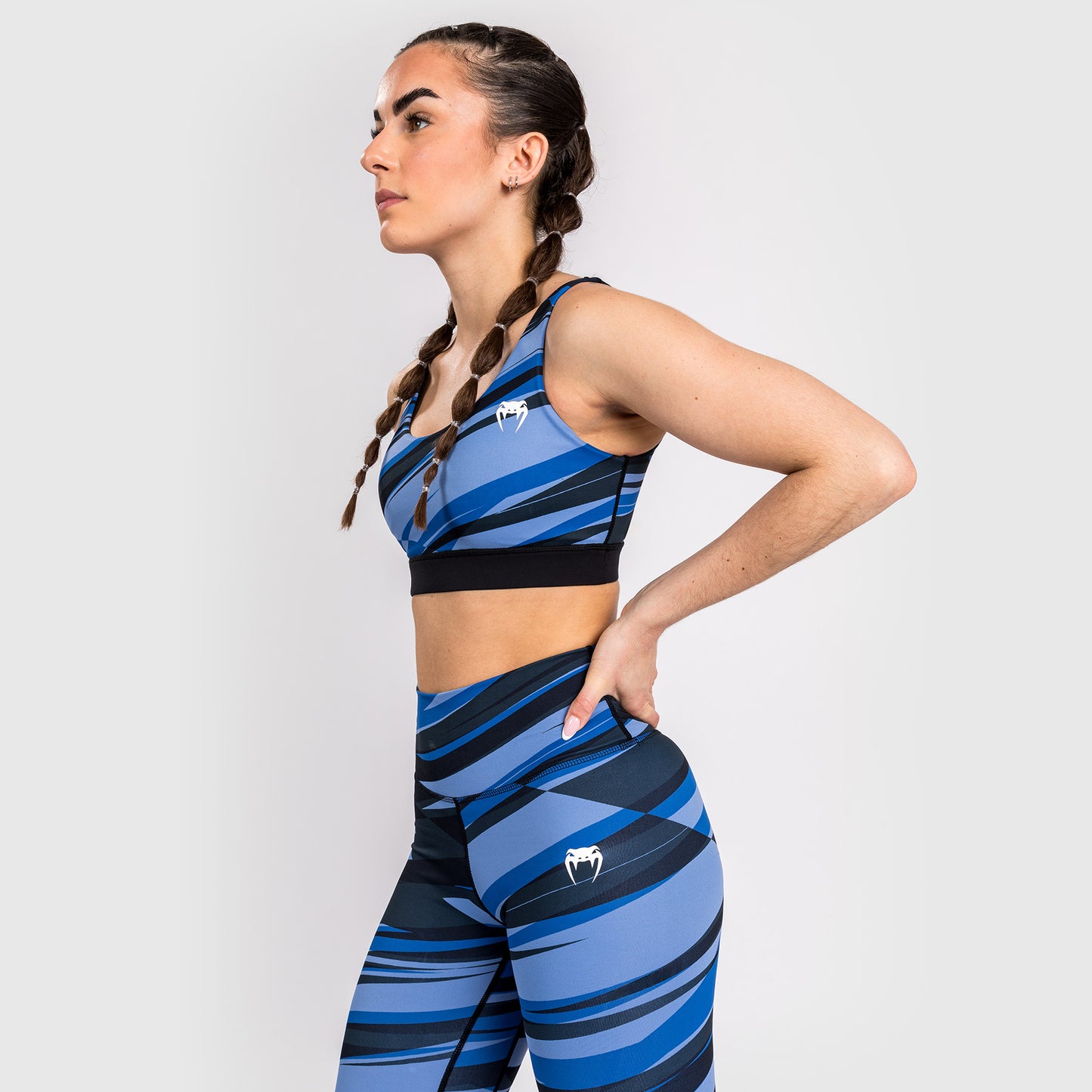 Venum Abyss Women’s Sports Bra - Shadow Blue
