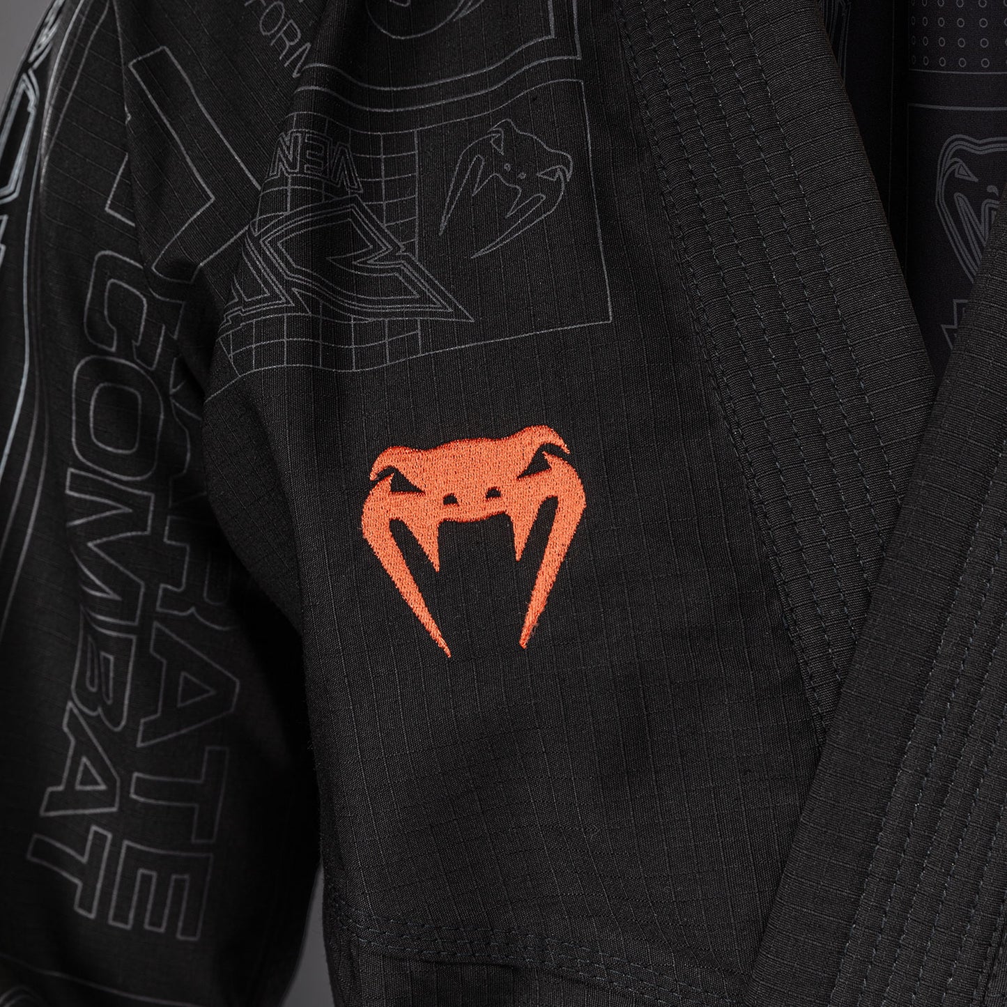 Karate Combat by Venum BJJ Gi - Black/Grey