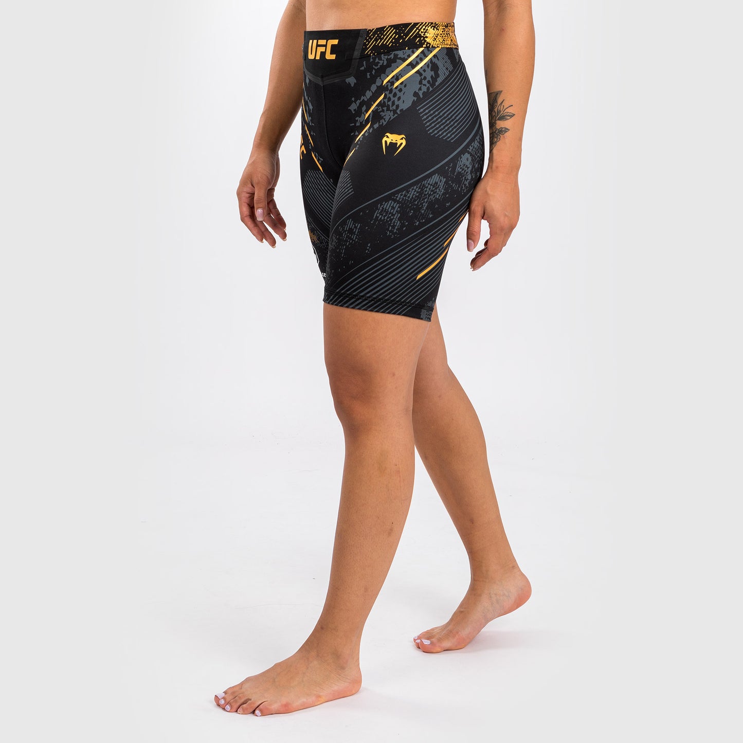 UFC Adrenaline by Venum Authentic Fight Night Women’s Vale Tudo Short - Long Fit - Champion