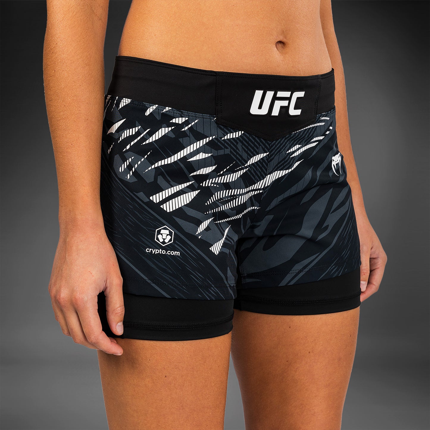 UFC Fusion by Venum Authentic Fight Night Women’s Fight Short - Black