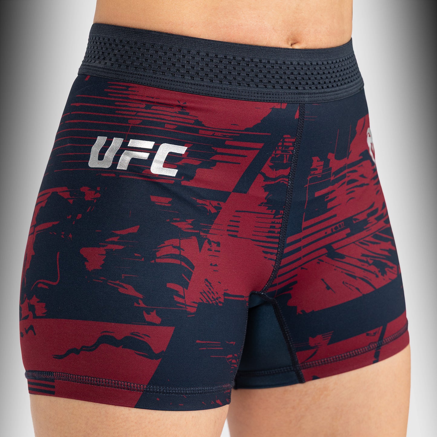Women’s UFC Zenith by Venum Burgundy Authentic Fight Week Performance Vale Tudo Short