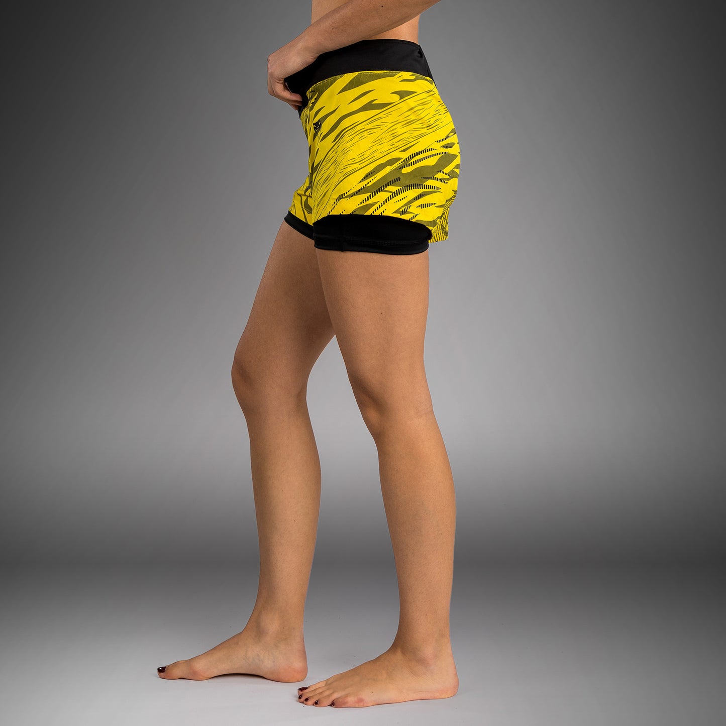 UFC Fusion by Venum Authentic Fight Night Women’s Fight Short - Yellow