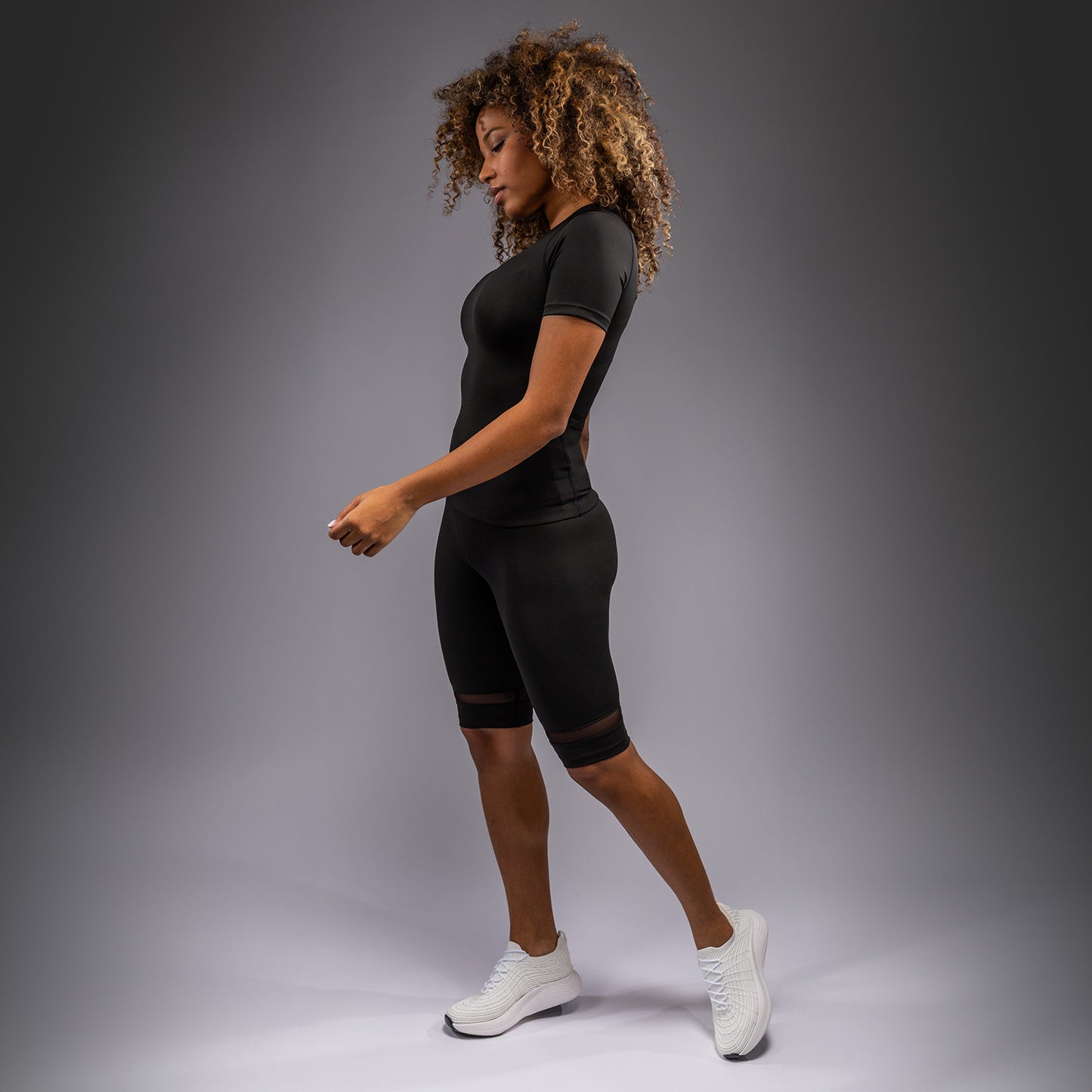 Venum Halo Women's Rashguard Short Sleeves - Black