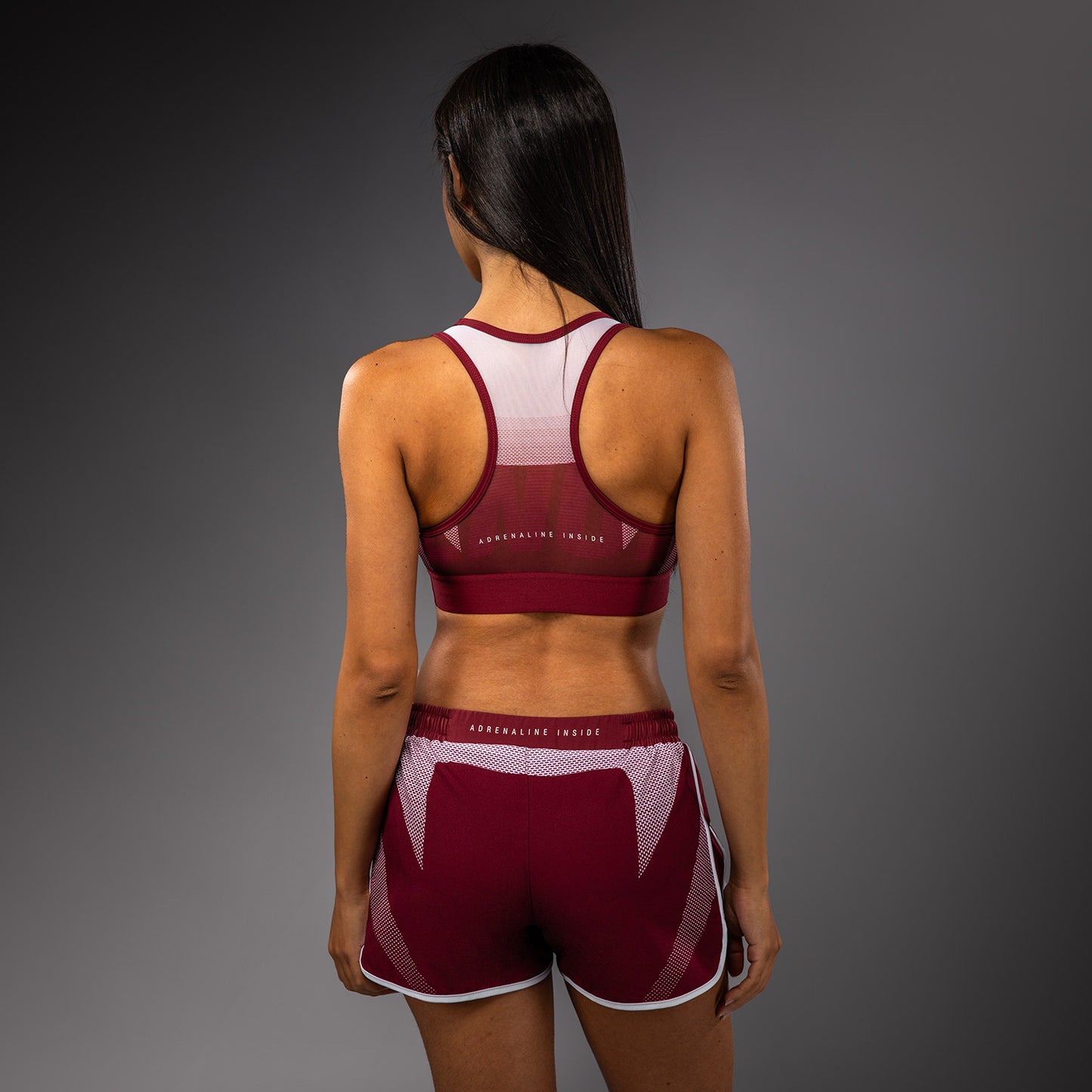 Venum Adrenaline Women's Sports Bra - Burgundy/ Pink
