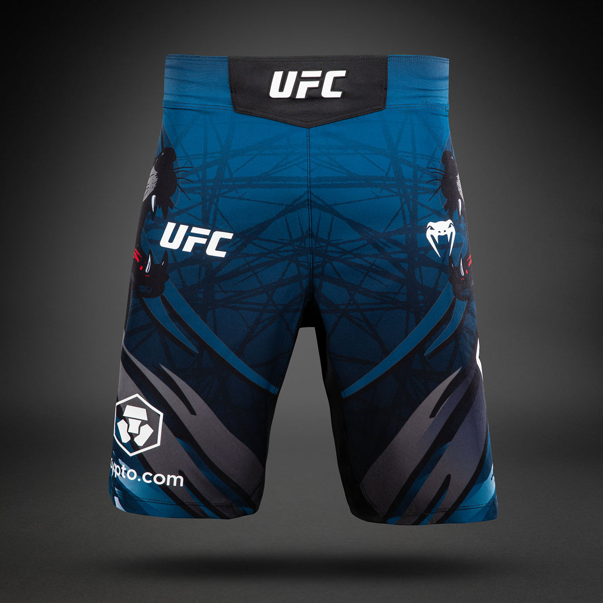 Men’s Unrivaled by Venum Blue Khamzat Chimaev Long Fit Fight Short