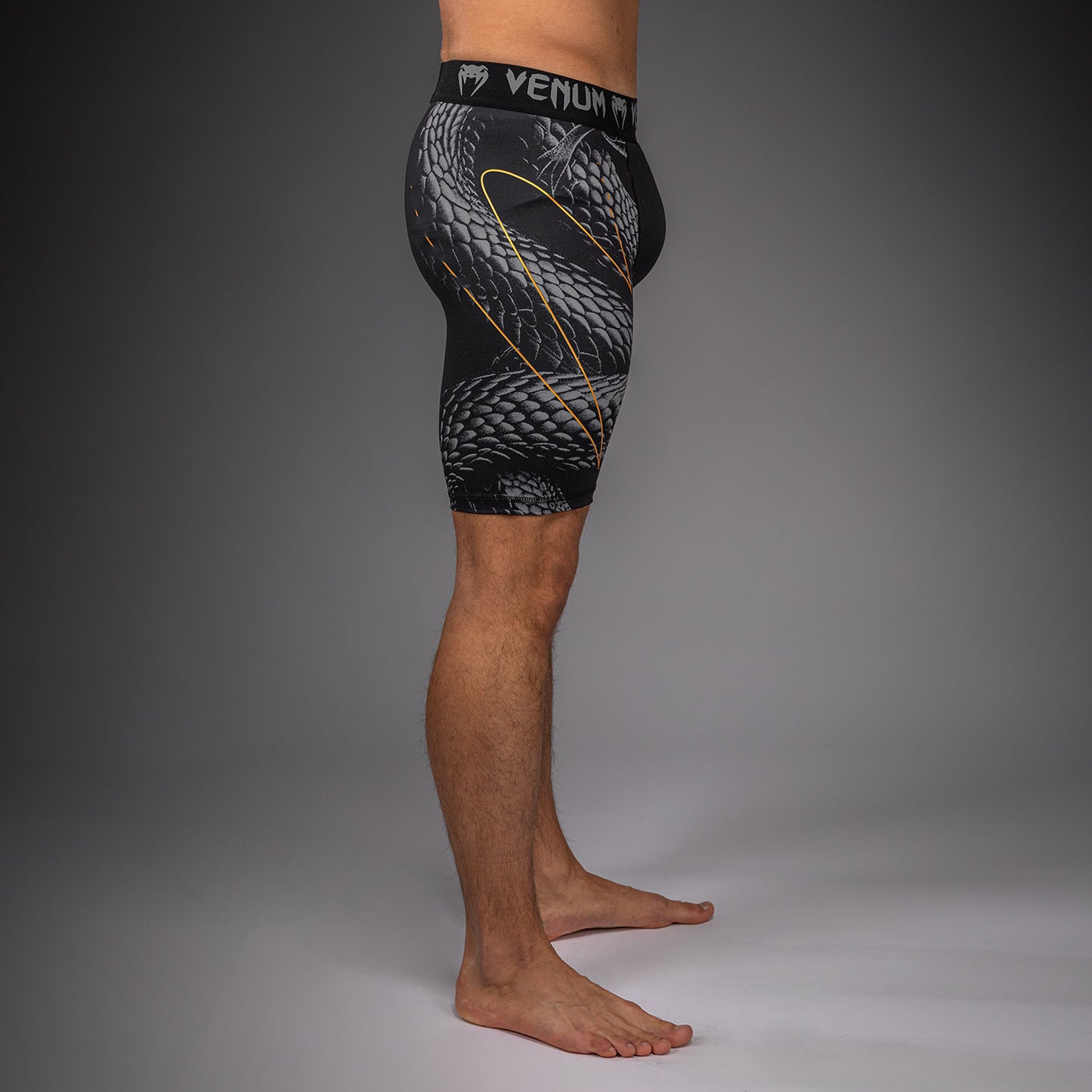 Venum Matupa Vale Tudo Shorts - Black/Grey/Gold