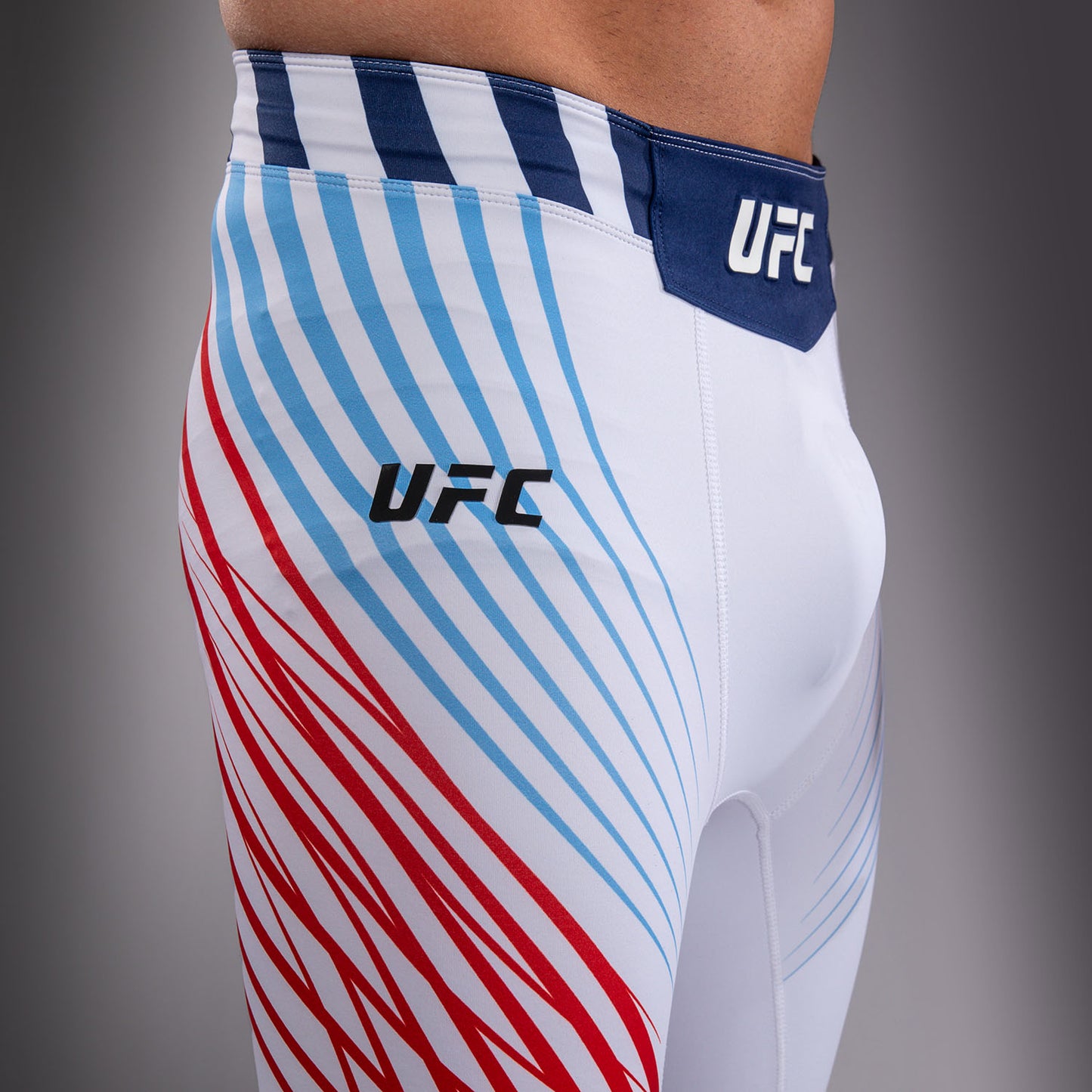 Men's UFC Freedom 250 by Venum White Custom Authentic Fight Night Vale Tudo Short