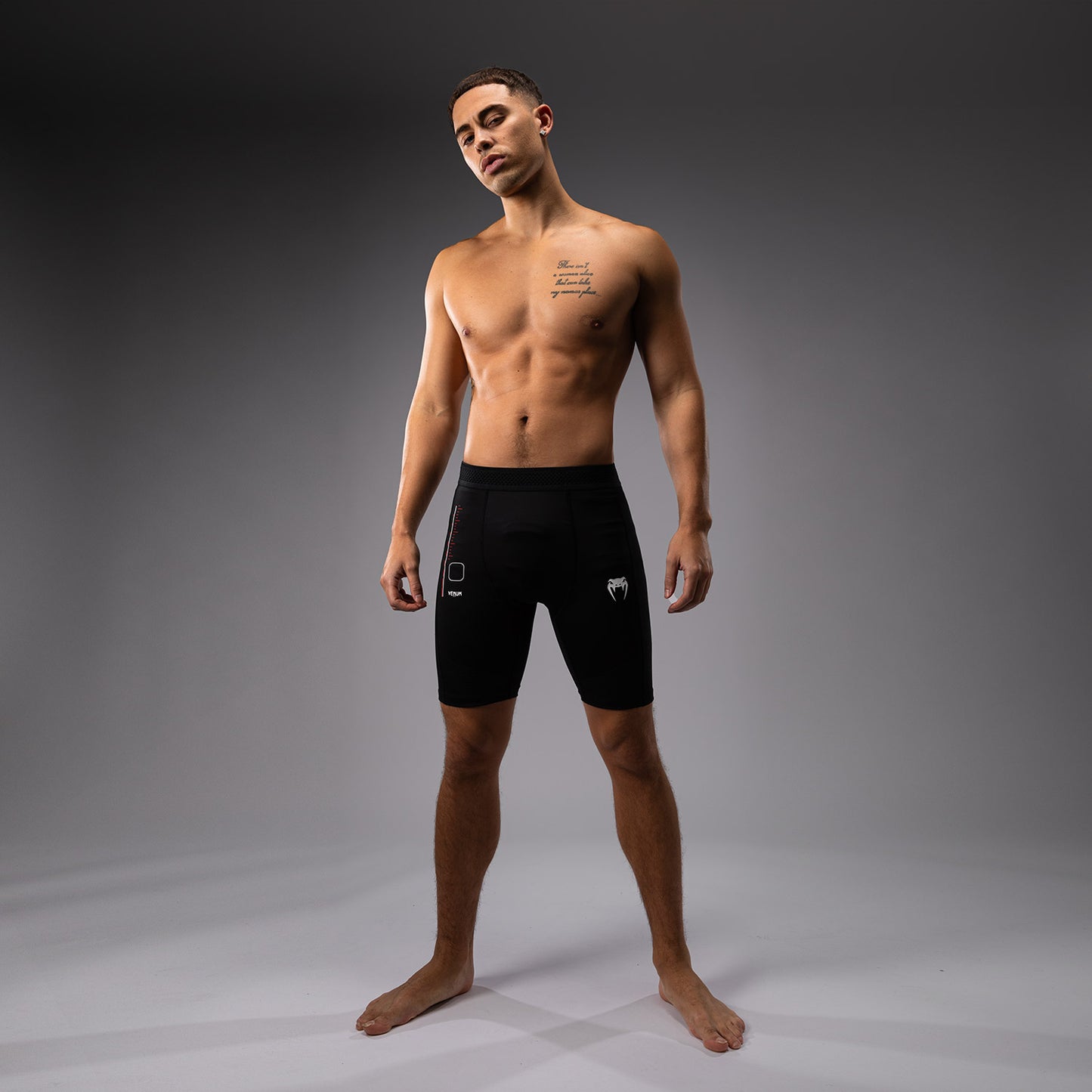 Venum Tactical XT Vale Tudo Shorts - Black/Fire Red