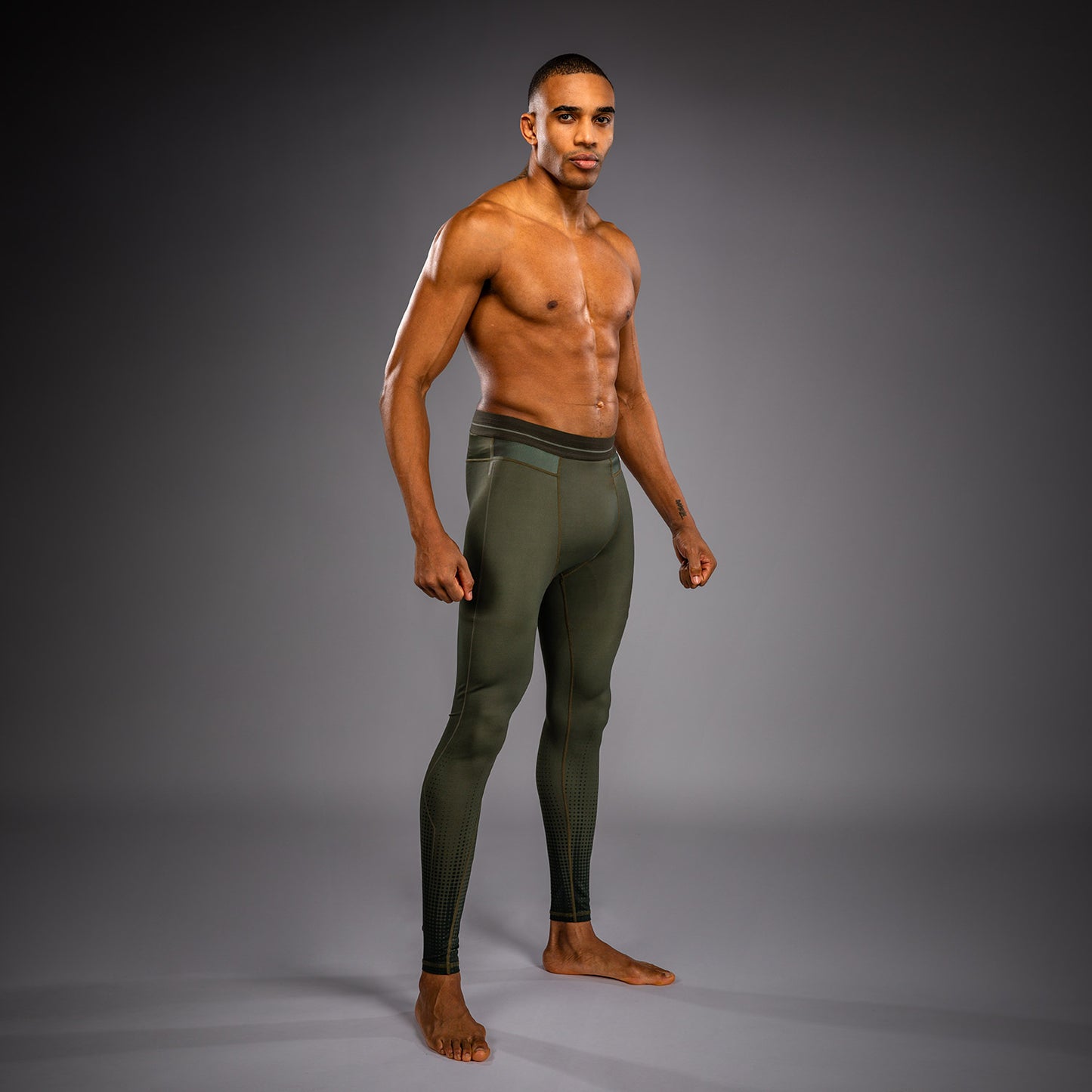 Venum Stealth Spats - Khaki/Dark Green