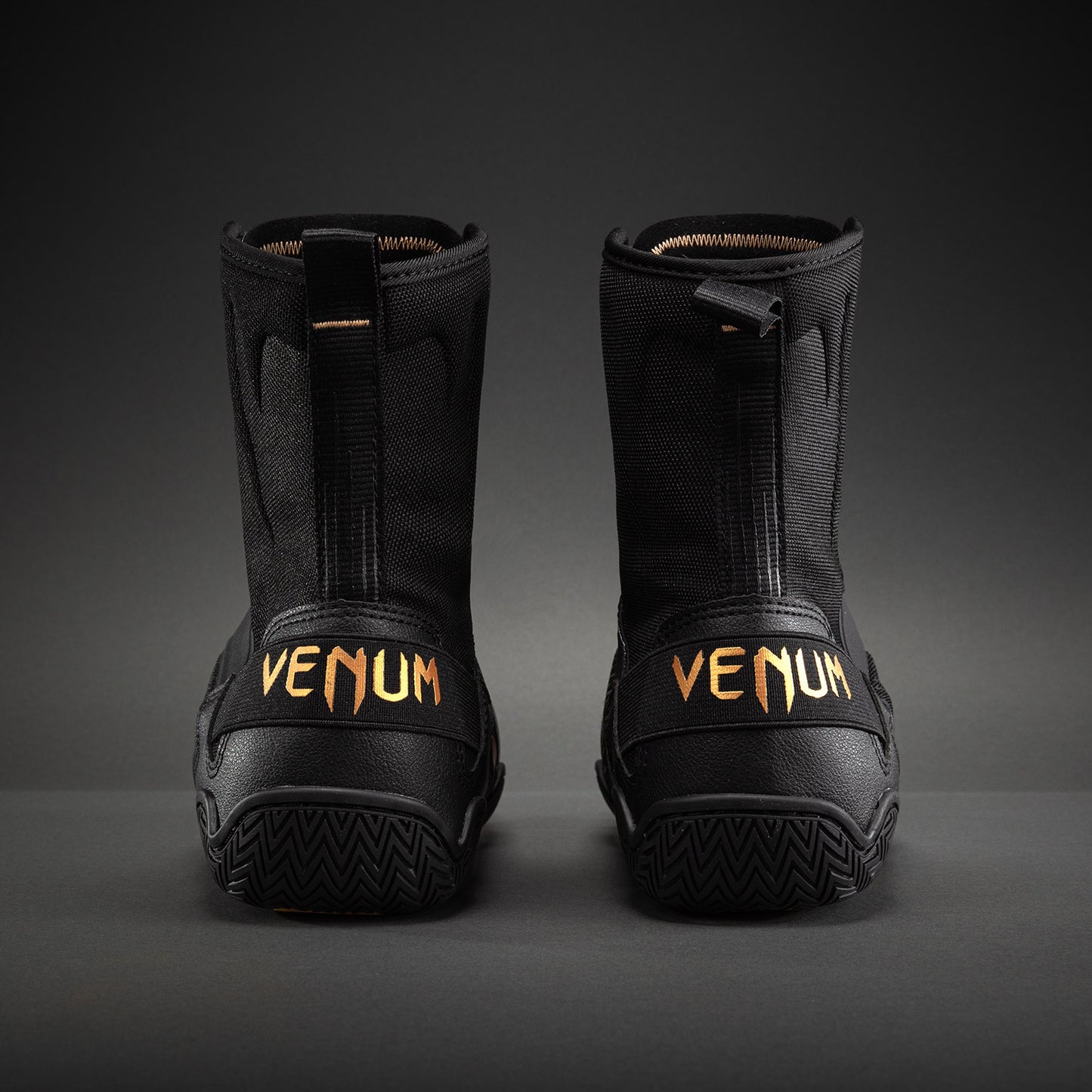Venum Elite Neo Boxing Shoes - Black/Gold