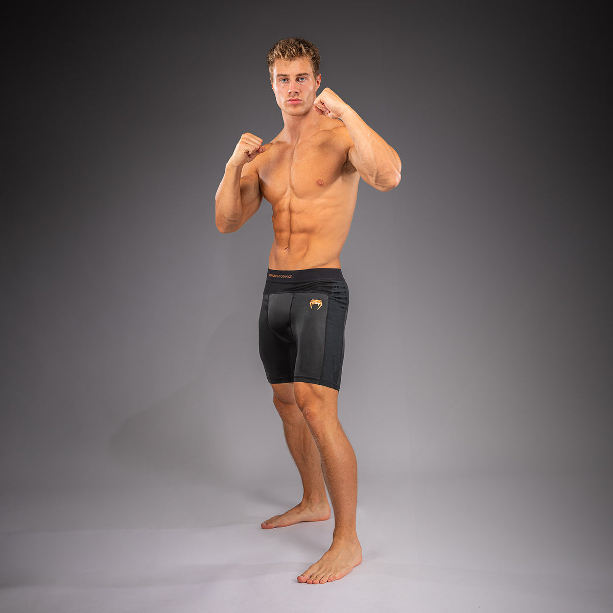 Venum G-Fit Revolution Vale Tudo Shorts - Black/Copper
