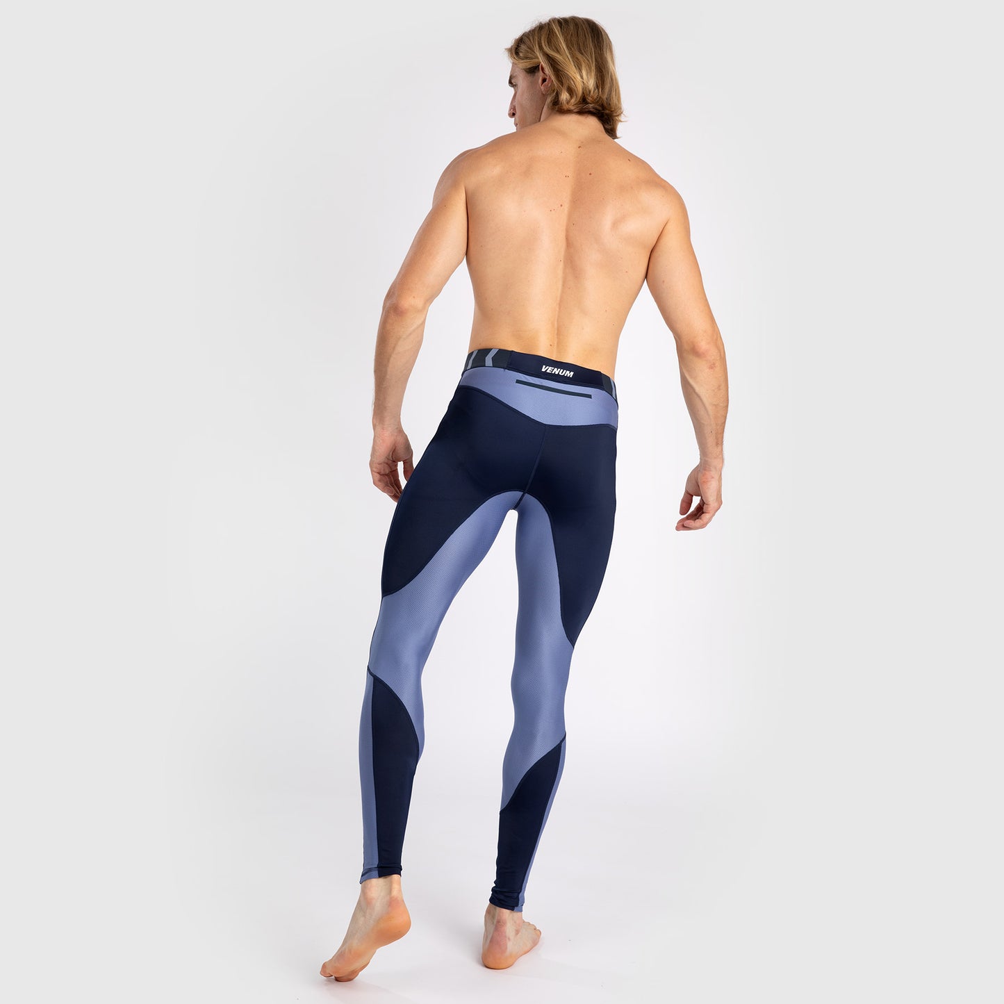 Venum Tempest Men's Spats - Navy Blue/Blue
