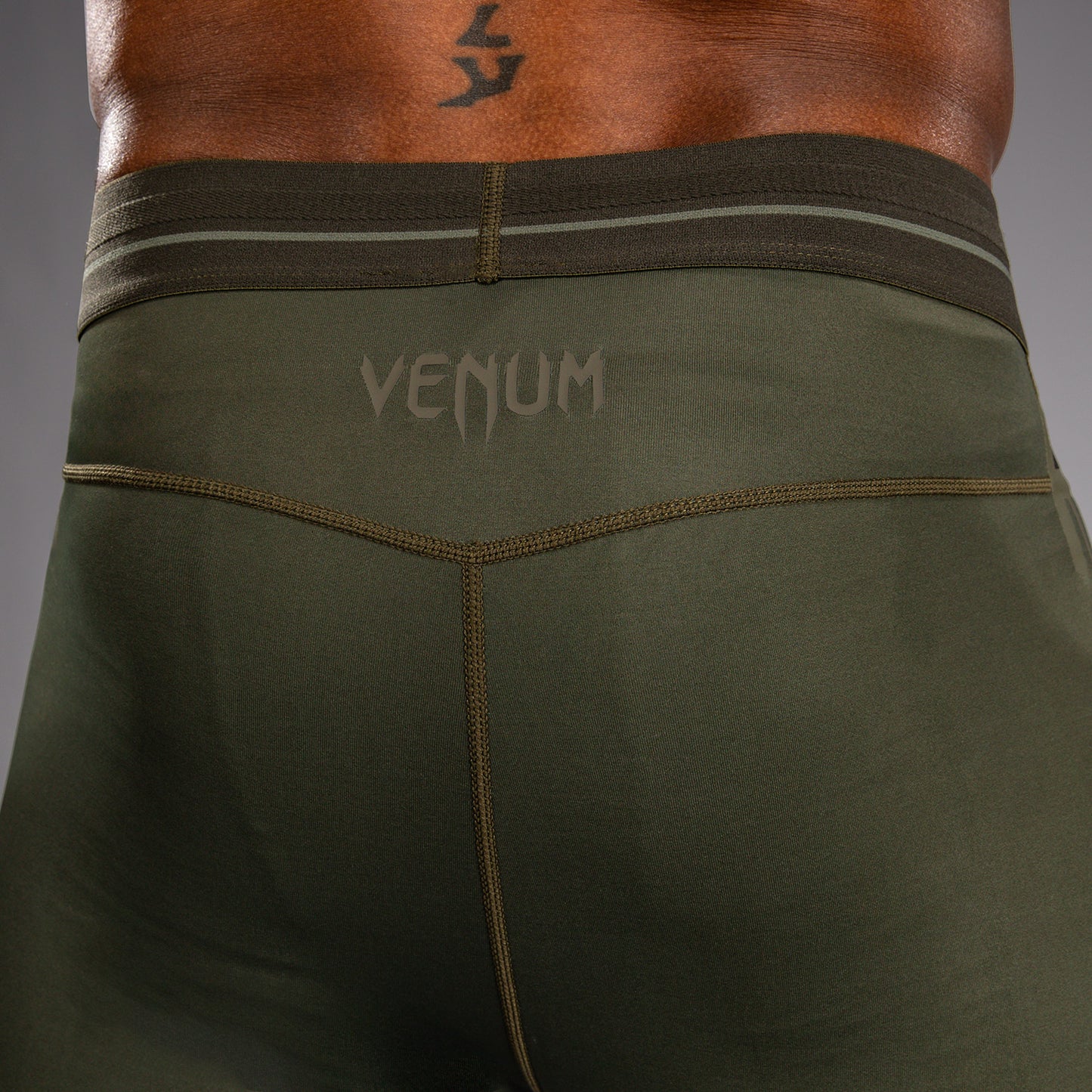 Venum Stealth Spats - Khaki/Dark Green