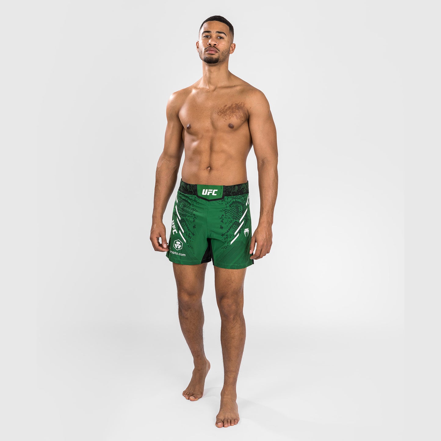 UFC Adrenaline by Venum Authentic Fight Night Men's Fight Short - Short Fit - Green