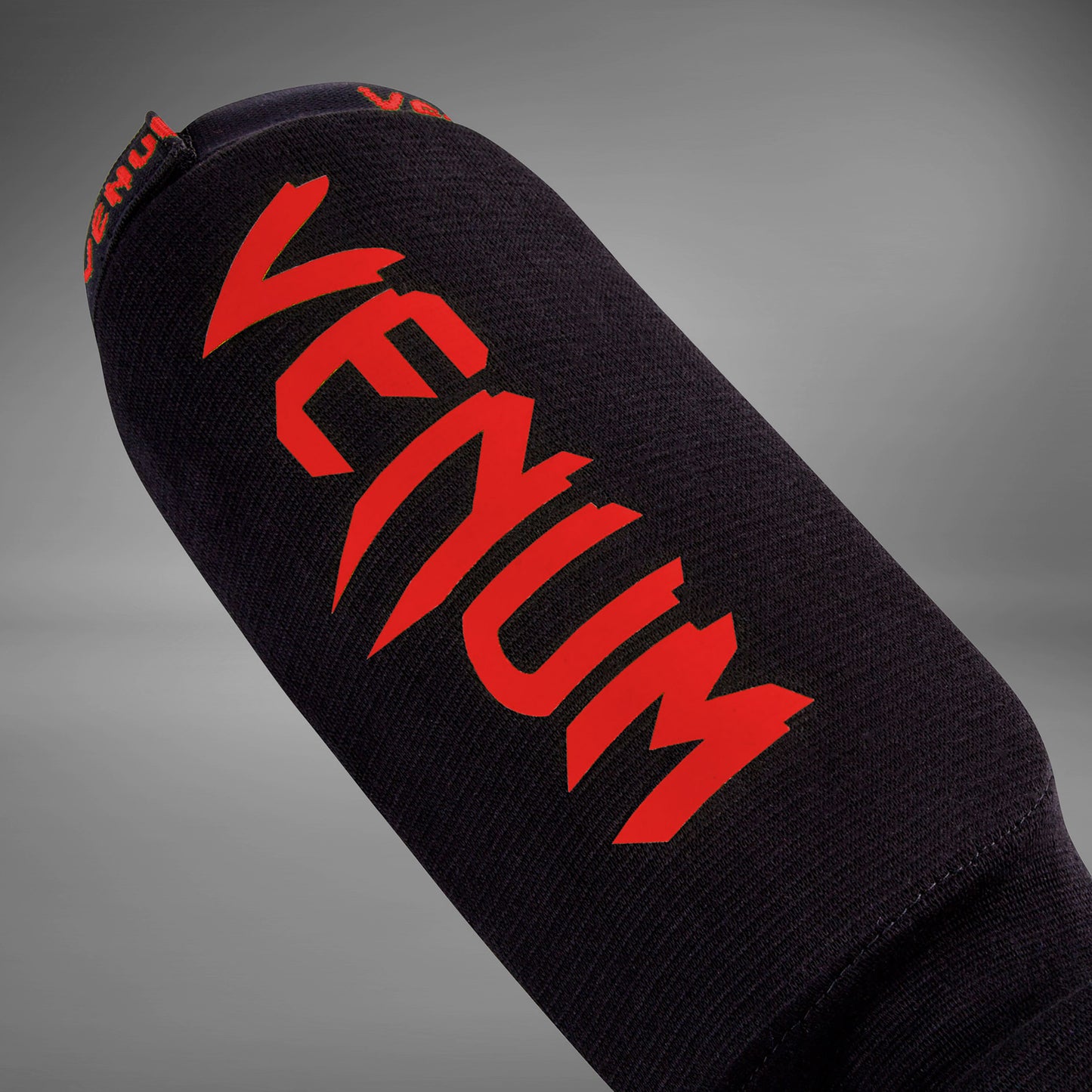Venum Kontact Shin Guards - Black/Red