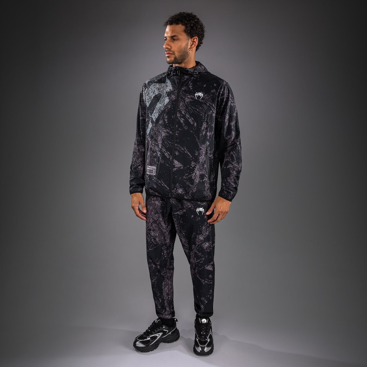 Venum Rage & Workout Track Jacket - Black/Grey