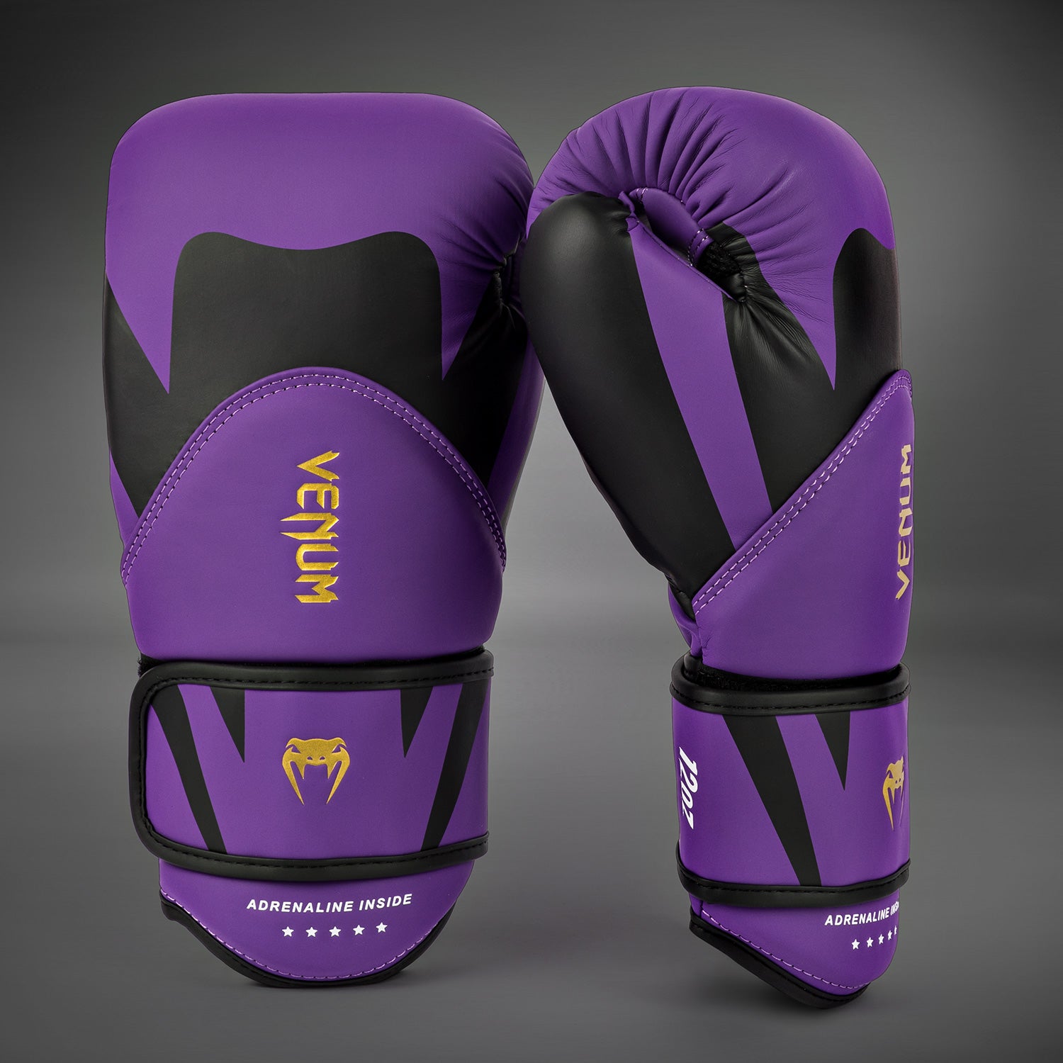 Venum Challenger 4.0 Boxing Gloves - Dark Purple - Venum Asia