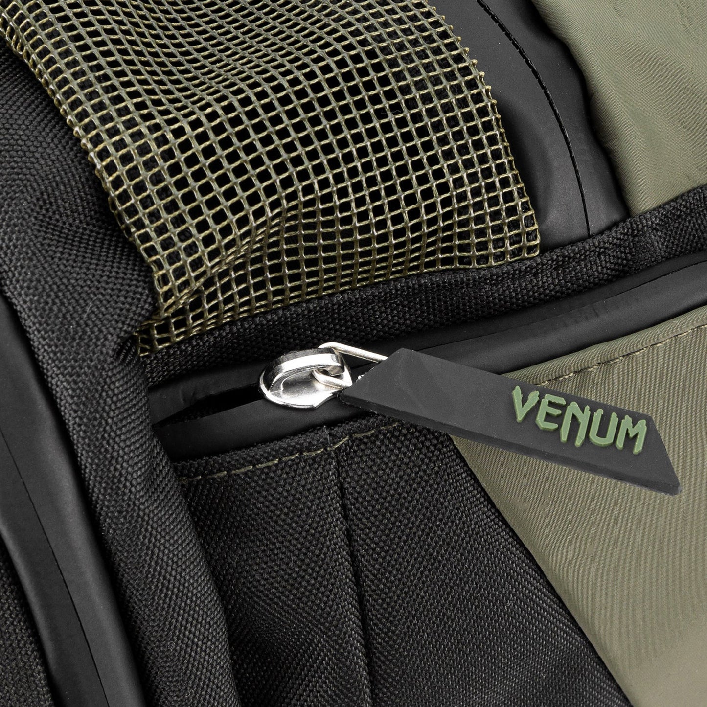 Venum Trainer Lite Evo Sports Bags (48L) - Khaki/Black