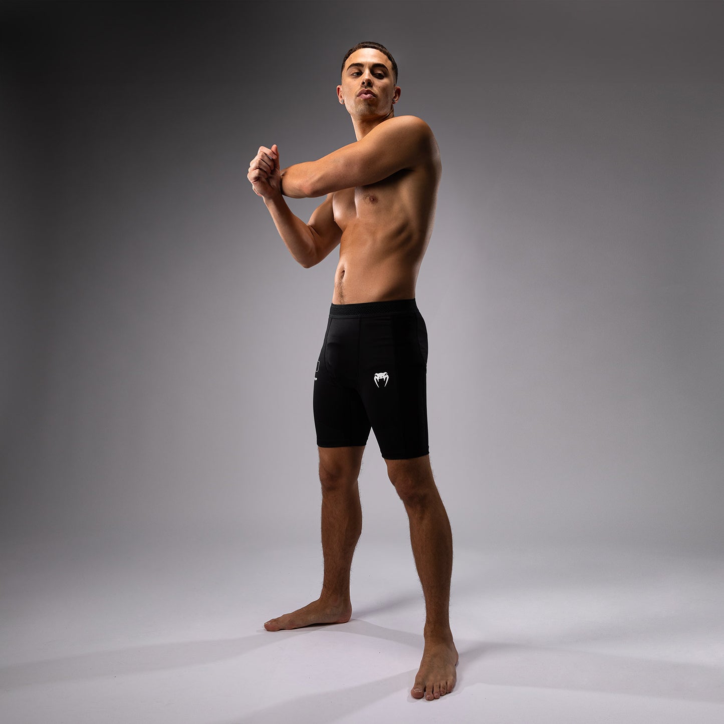 Venum Tactical XT Vale Tudo Shorts - Black/Fire Red