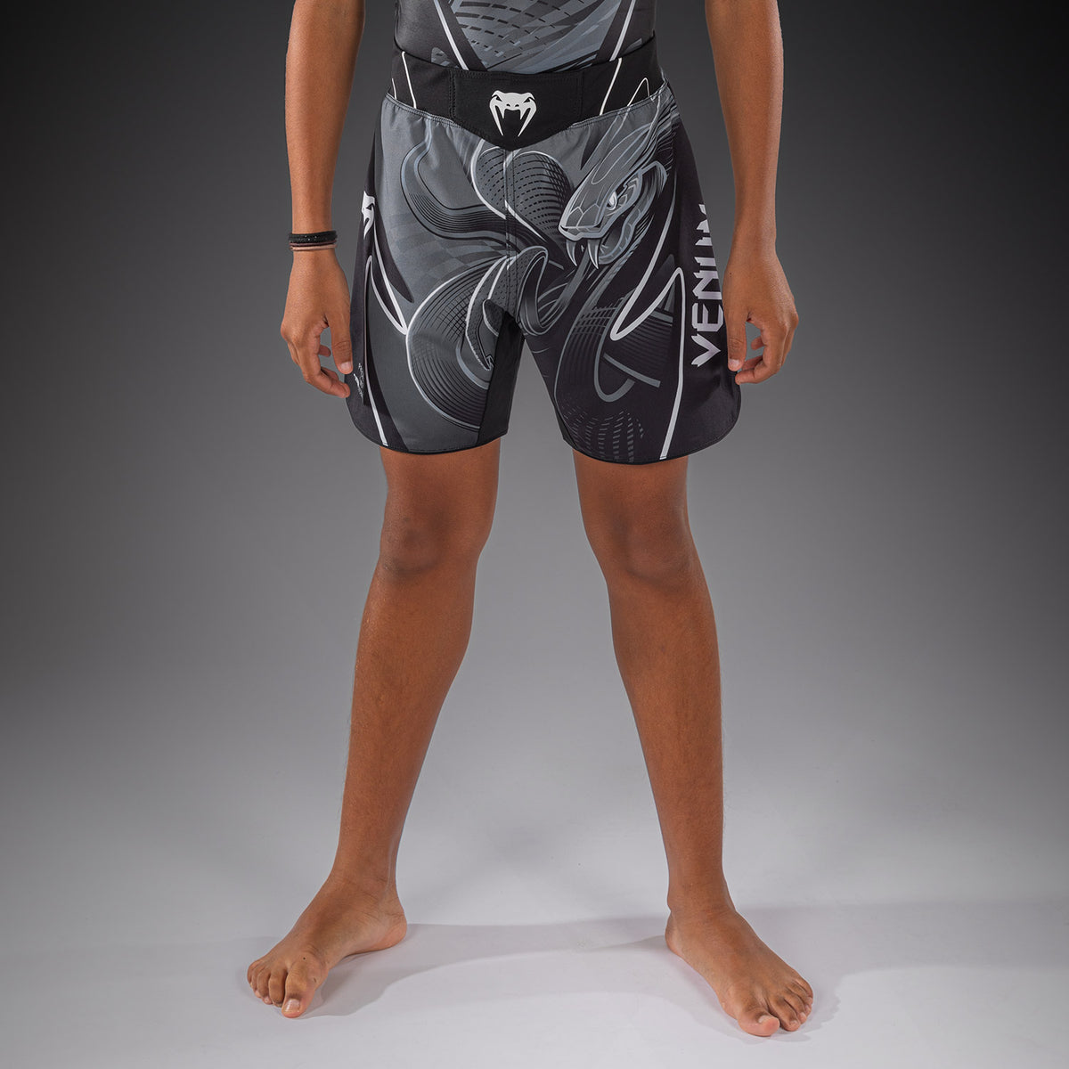 Venum Crimson Viper 2.0 Kids Fightshorts - Black/Grey