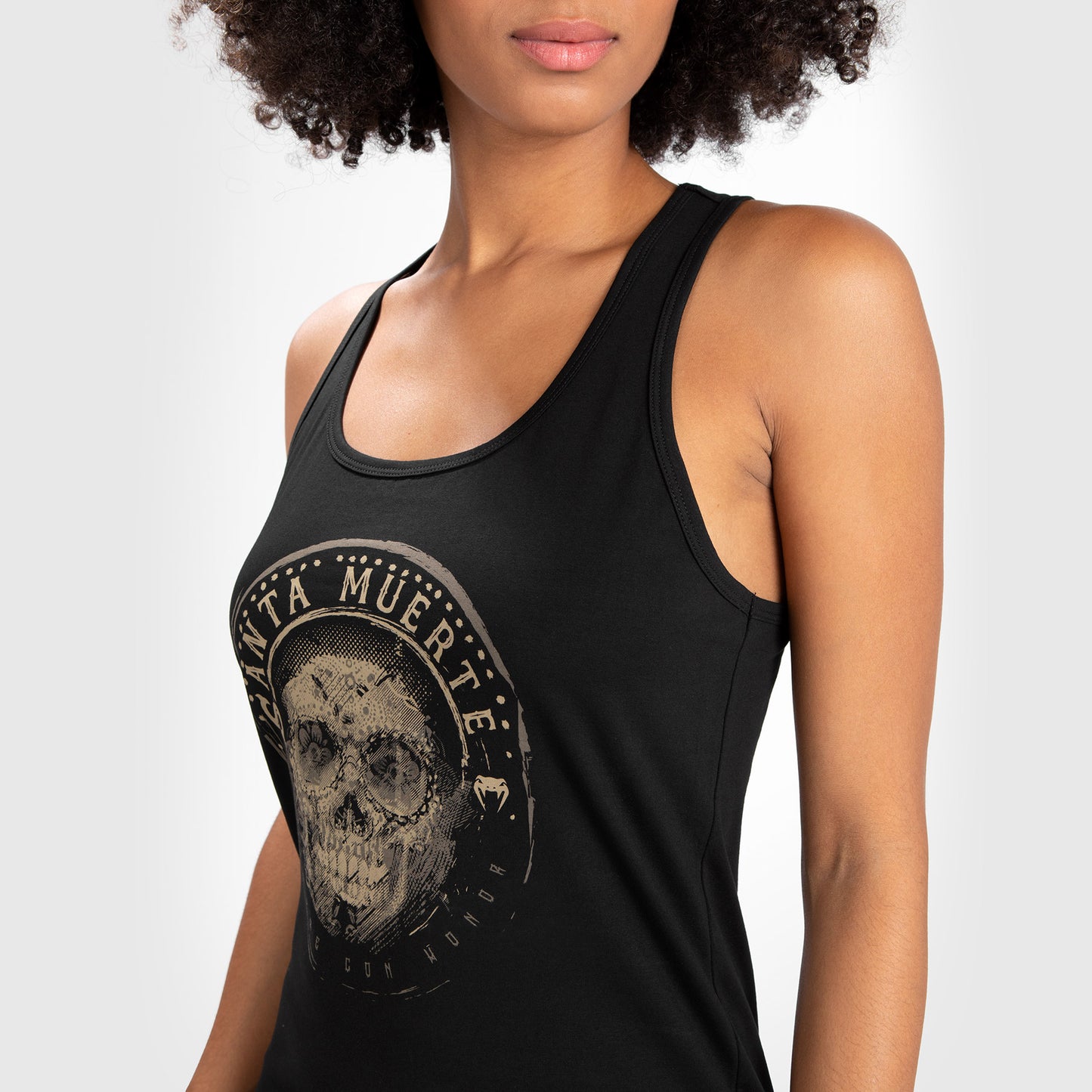 Venum Women Santa Muerte Dark Side - Tank Top - Black/Brown
