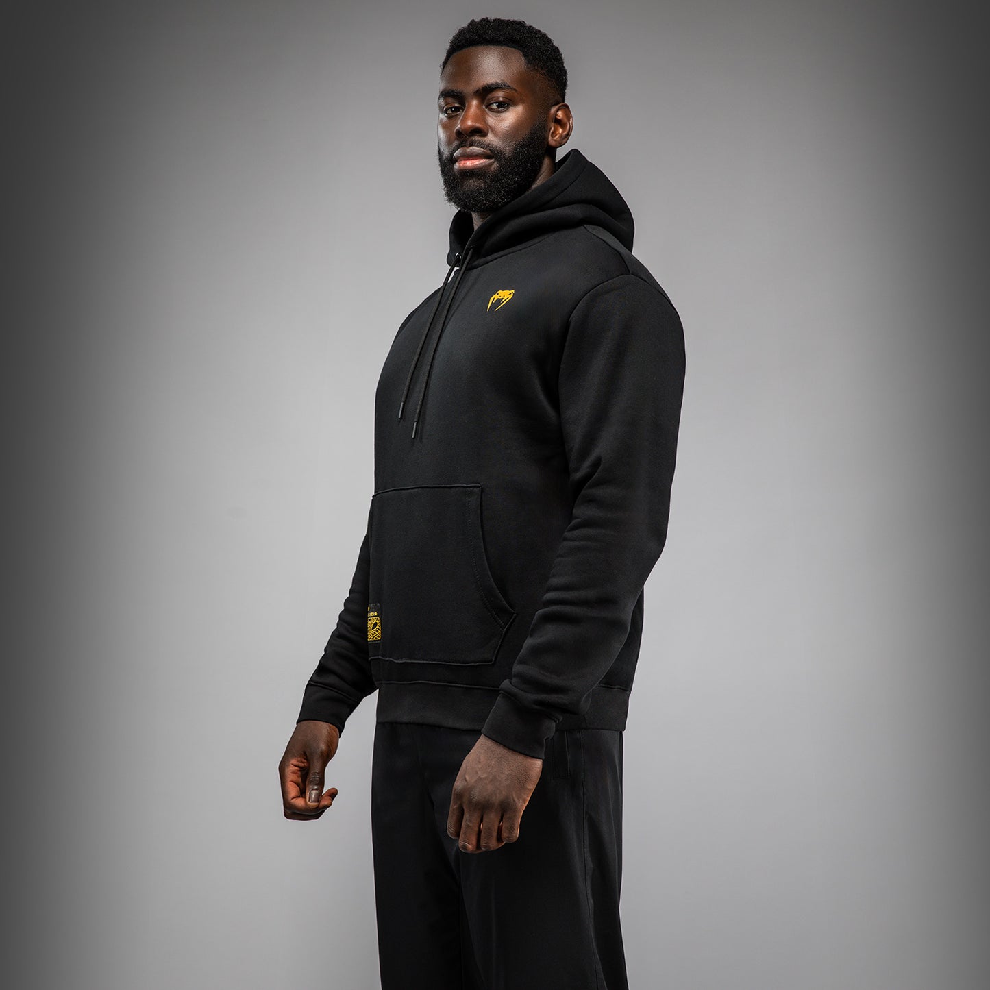 Venum Serpenti Hoodie - Black/Silver/Gold