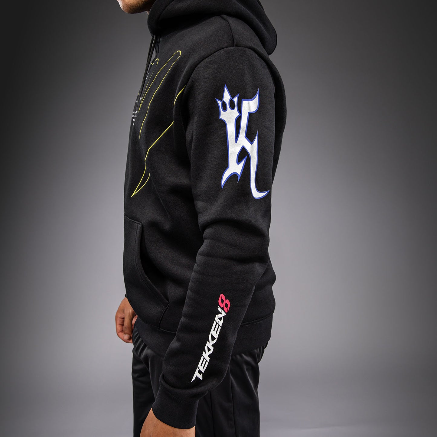 Venum x TEKKEN 8 Pullover Hoodie - King - Black/Yellow